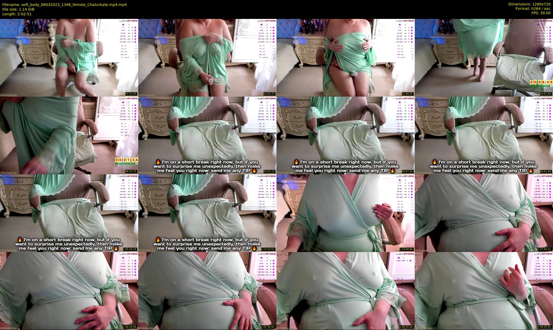 soft_body — 123 minute Chaturbate female cam show recording, 720p, Mar 6, 2023