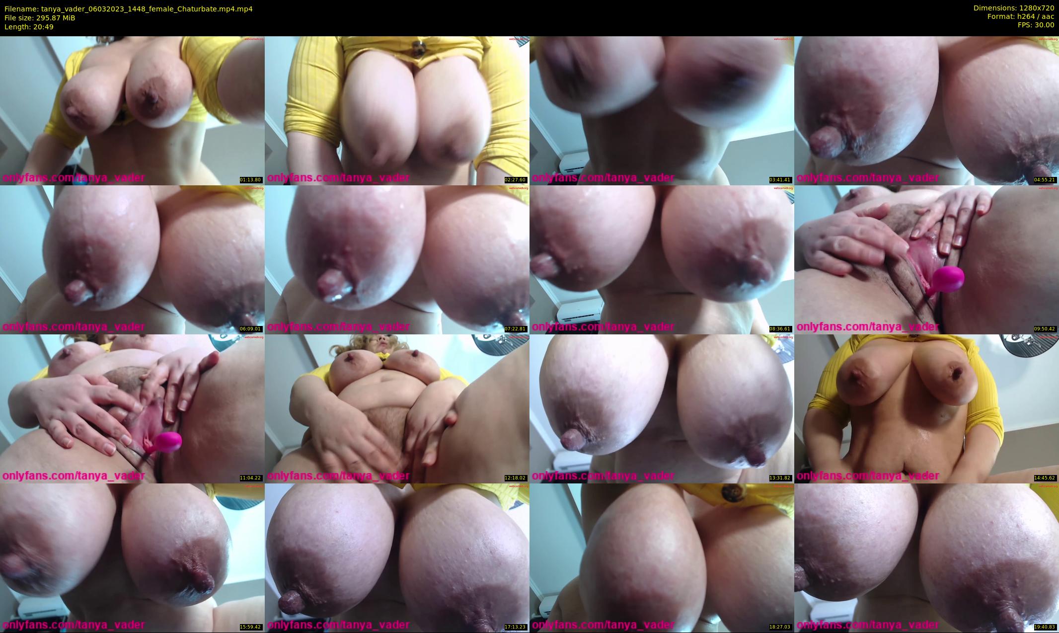 tanya_vader — 21 minute Chaturbate female cam show recording, 720p, Mar 6, 2023