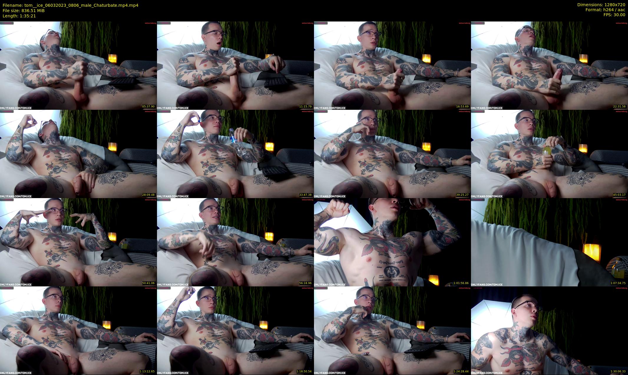 tom__ice — 96 minute Chaturbate male cam show recording, 720p, Mar 6, 2023