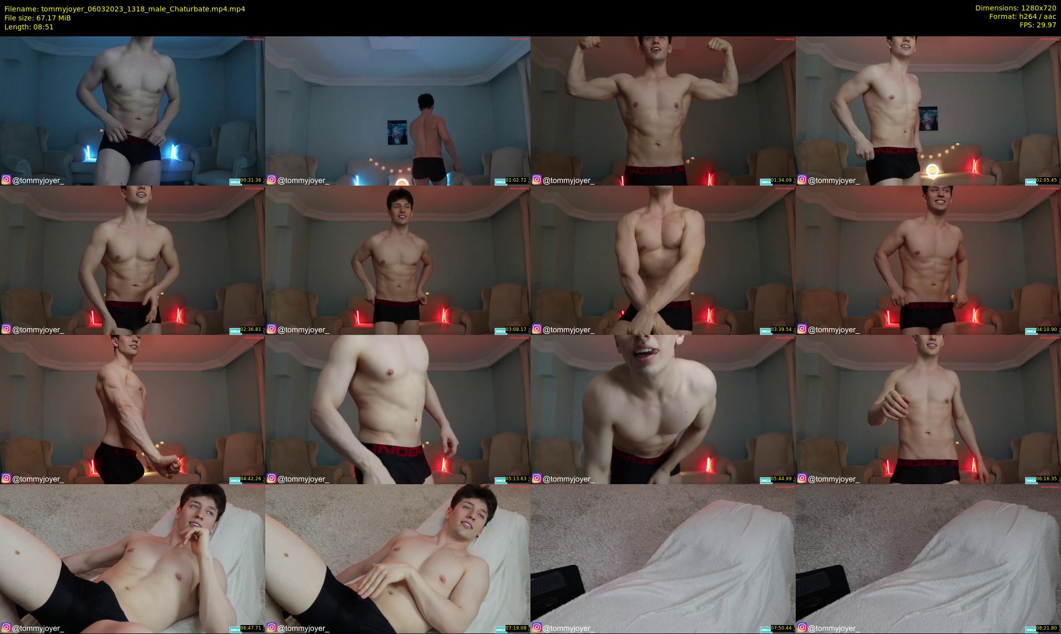 tommyjoyer — 9 minute Chaturbate male cam show recording, 720p, Mar 6, 2023