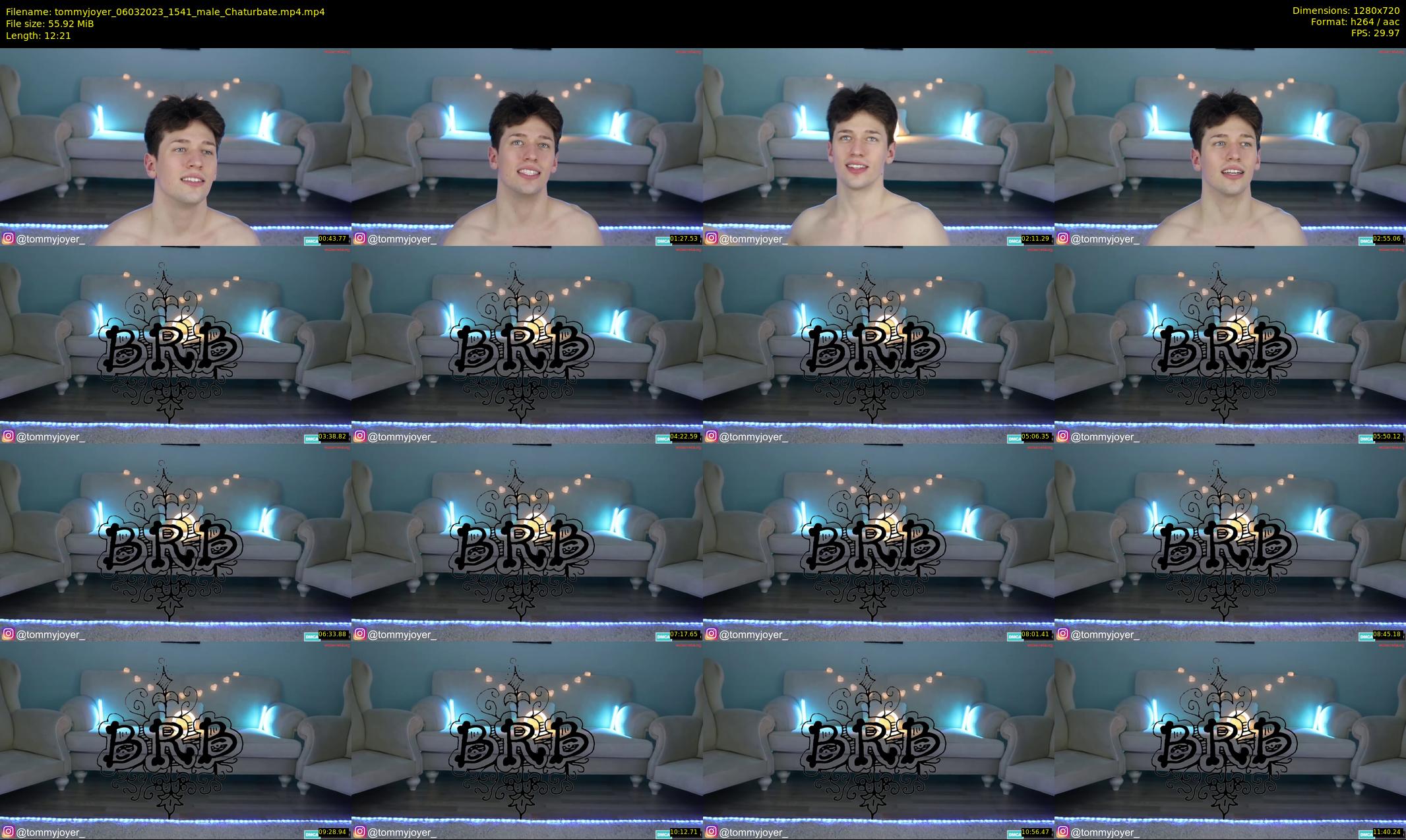 tommyjoyer — 13 minute Chaturbate male cam show recording, 720p, Mar 6, 2023