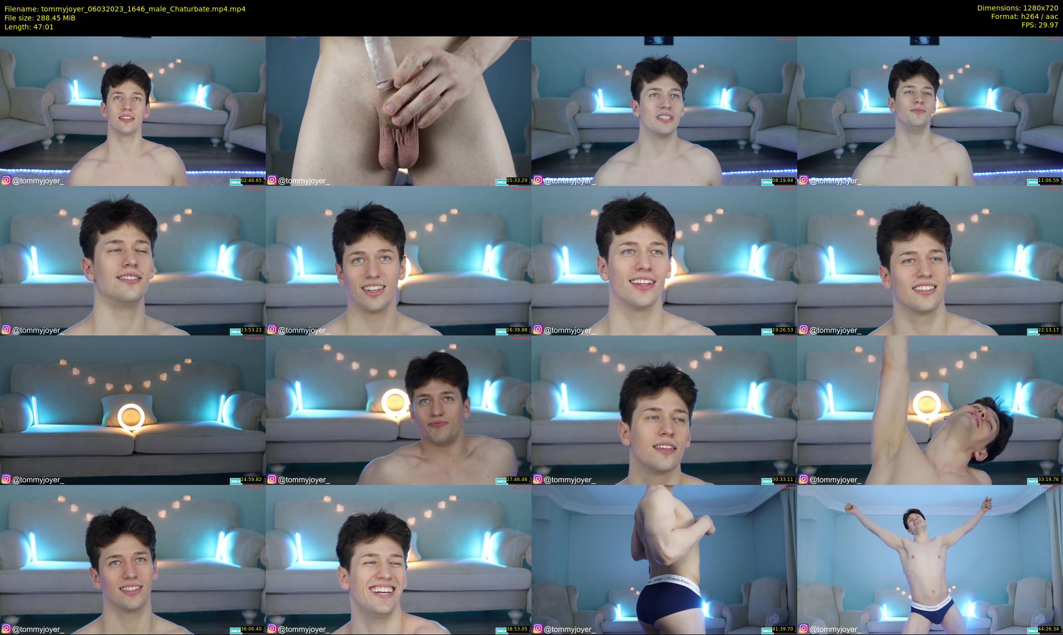 tommyjoyer — 48 minute Chaturbate male cam show recording, 720p, Mar 6, 2023