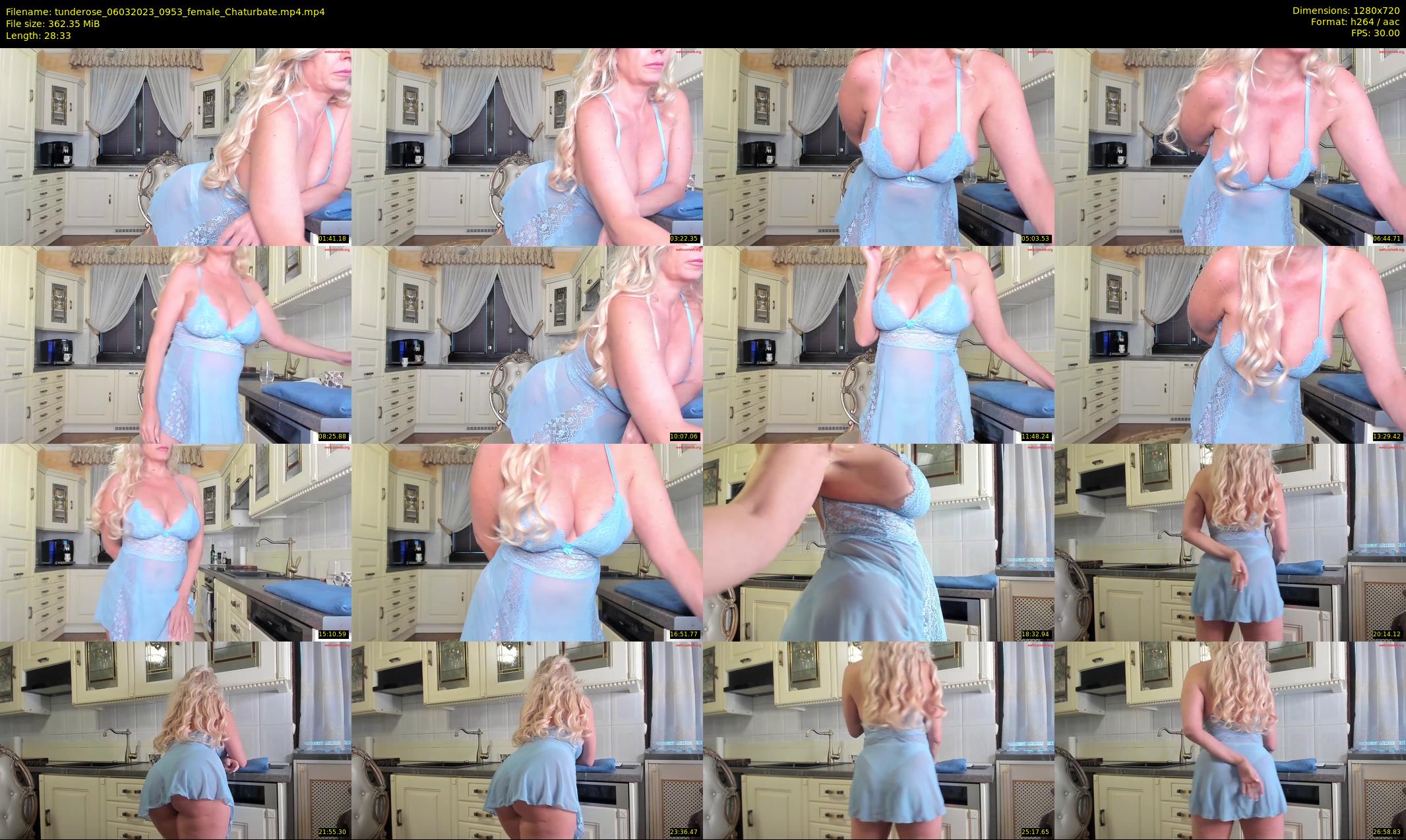 tunderose — 29 minute Chaturbate female cam show recording, 720p, Mar 6, 2023