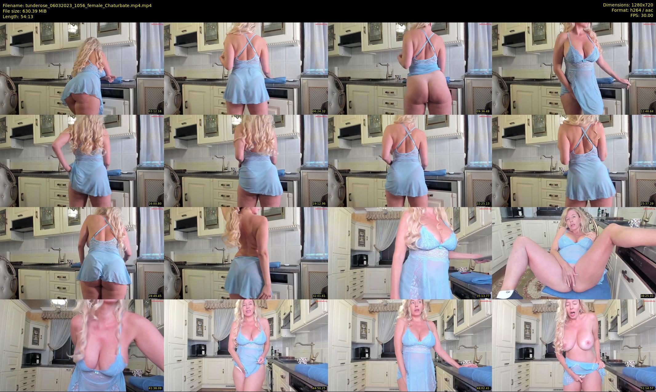 tunderose — 55 minute Chaturbate female cam show recording, 720p, Mar 6, 2023
