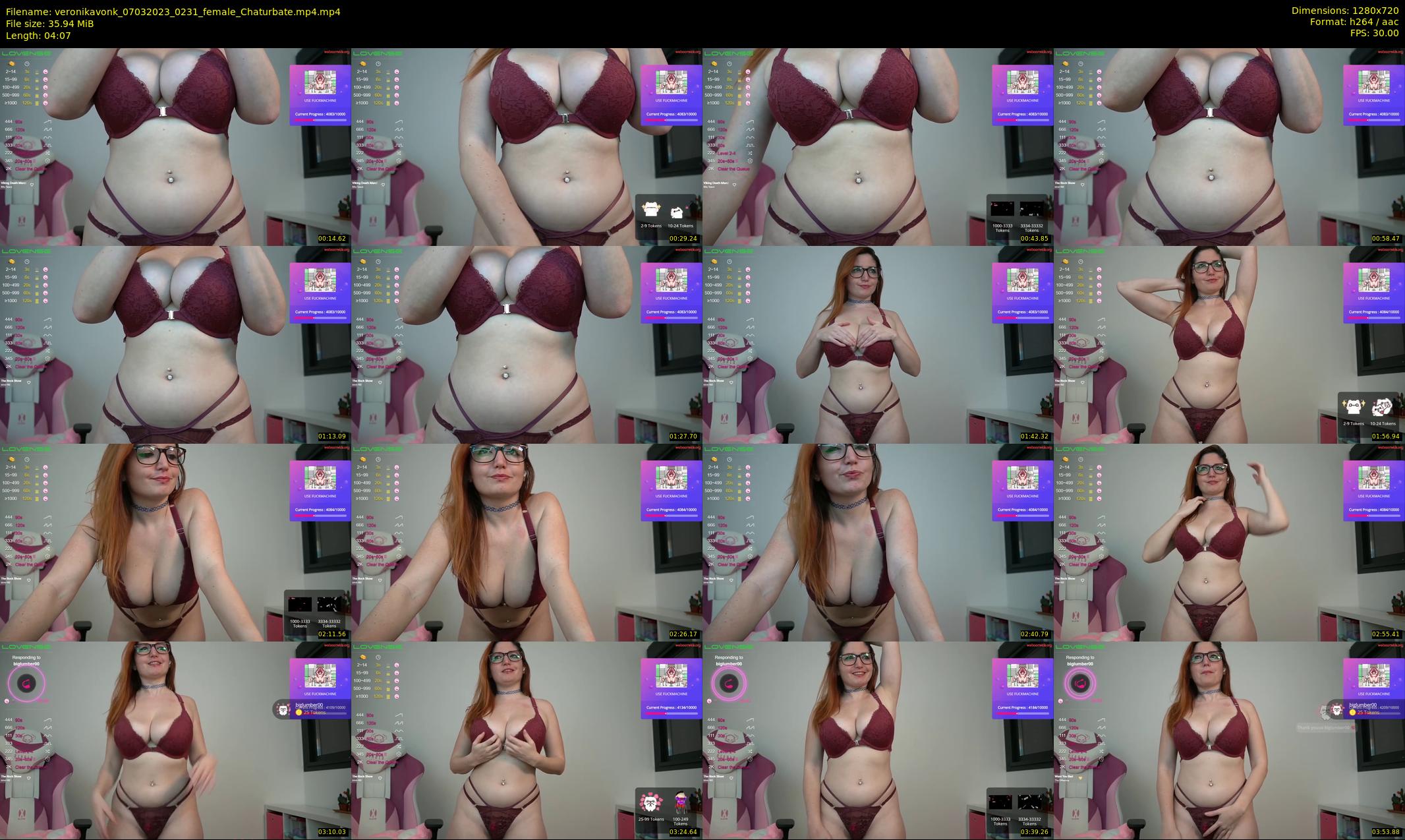 veronikavonk — 5 minute Chaturbate female cam show recording, 720p, Mar 7, 2023