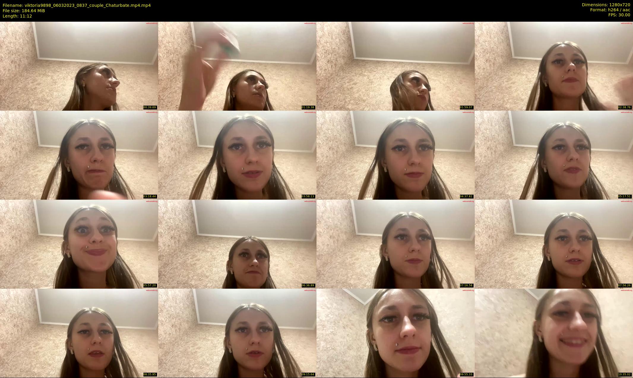 viktoria9898 — 12 minute Chaturbate couple cam show recording, 720p, Mar 6, 2023