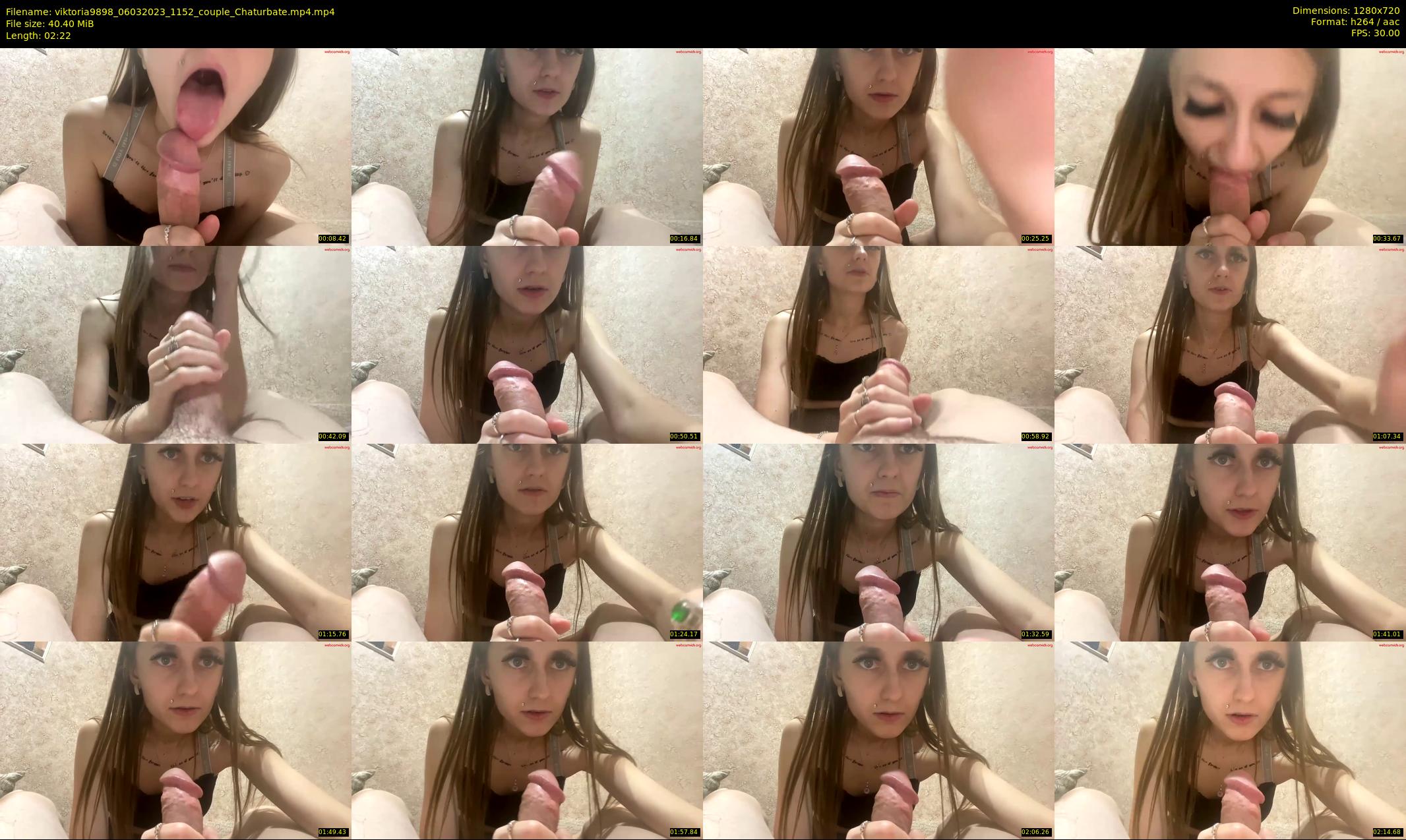 viktoria9898 — 3 minute Chaturbate couple cam show recording, 720p, Mar 6, 2023