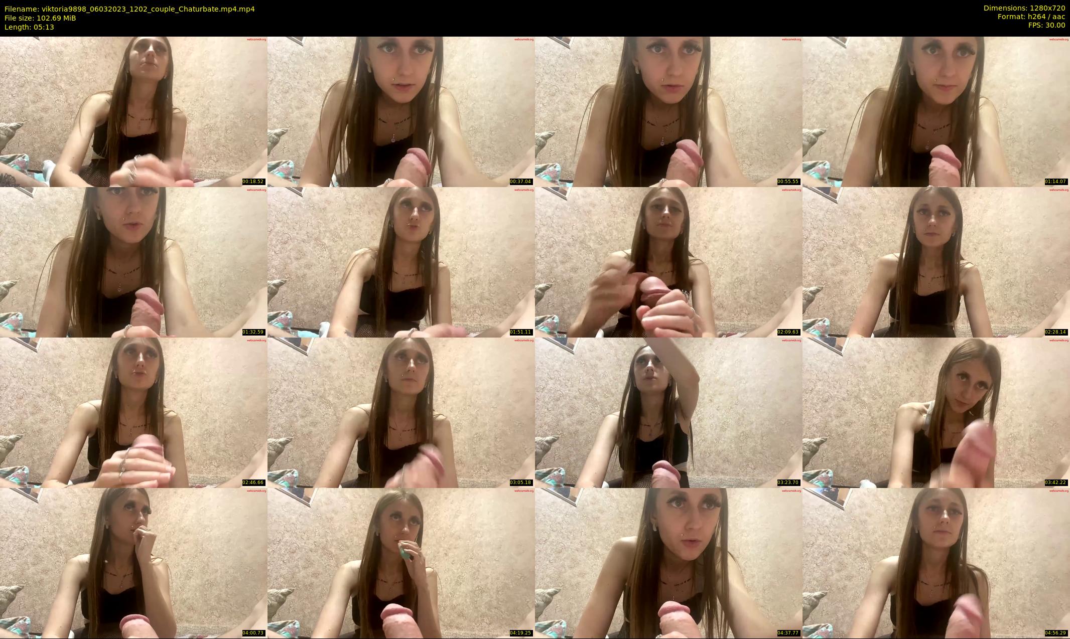viktoria9898 — 6 minute Chaturbate couple cam show recording, 720p, Mar 6, 2023