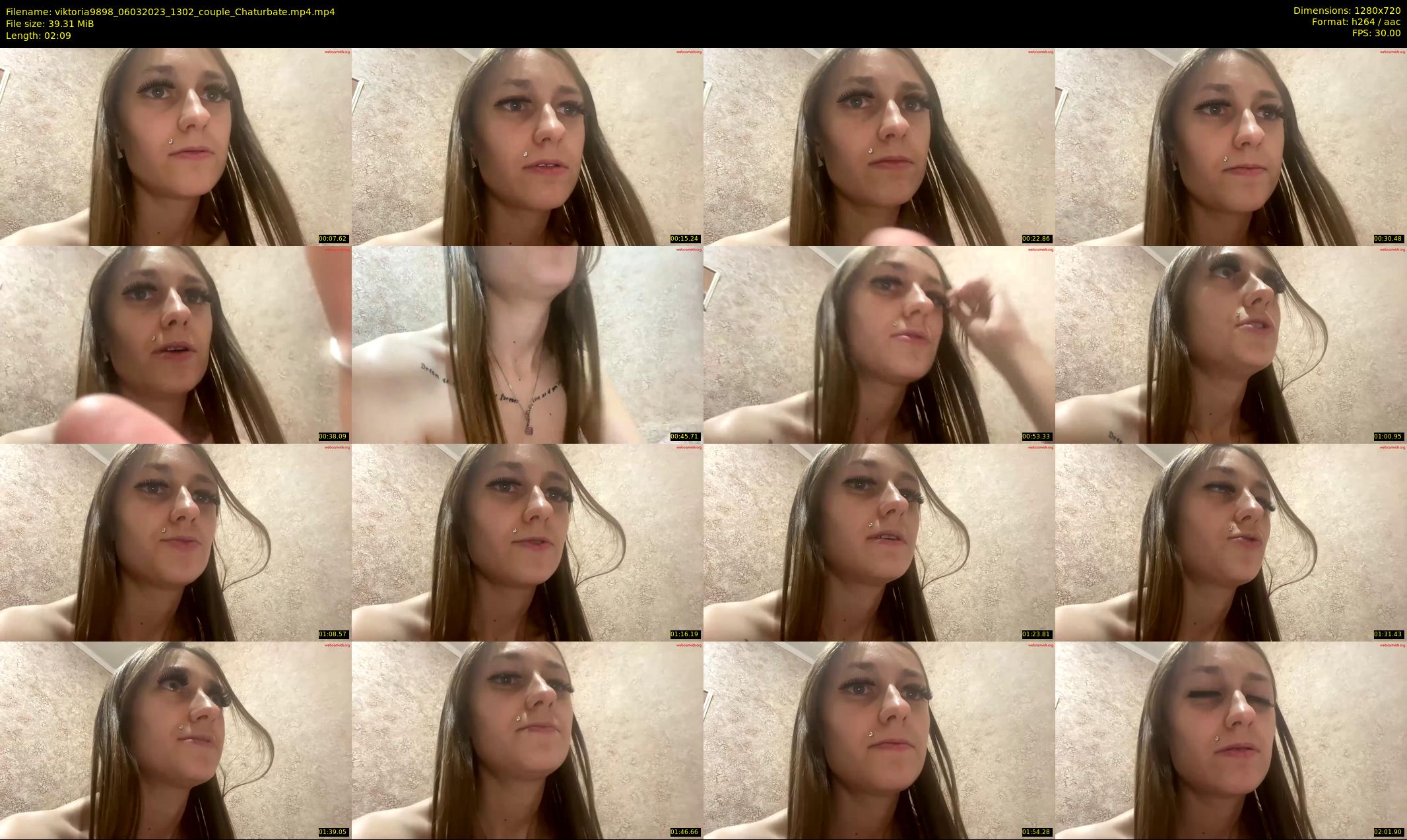 viktoria9898 — 3 minute Chaturbate couple cam show recording, 720p, Mar 6, 2023