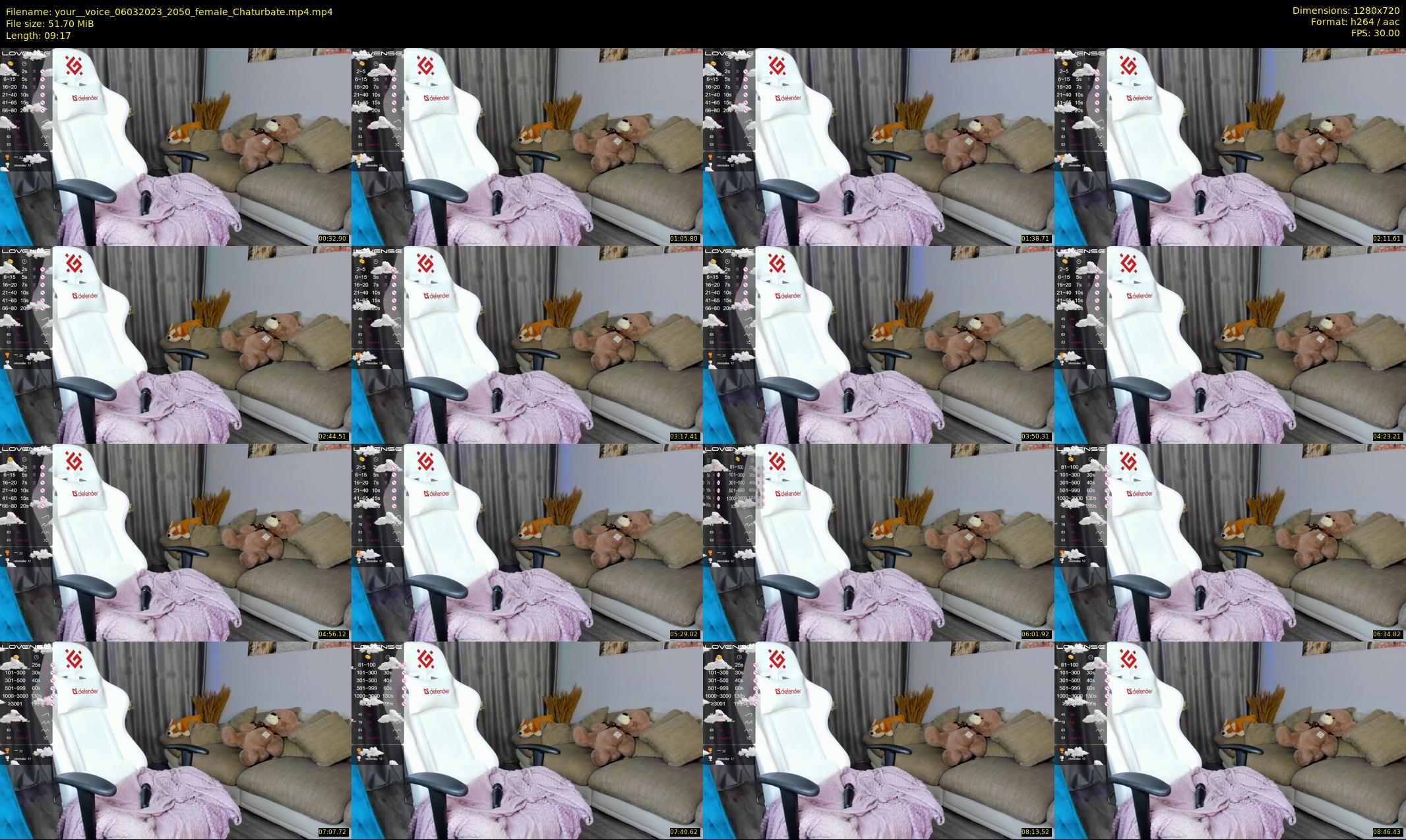 your__voice — 10 minute Chaturbate female cam show recording, 720p, Mar 6, 2023