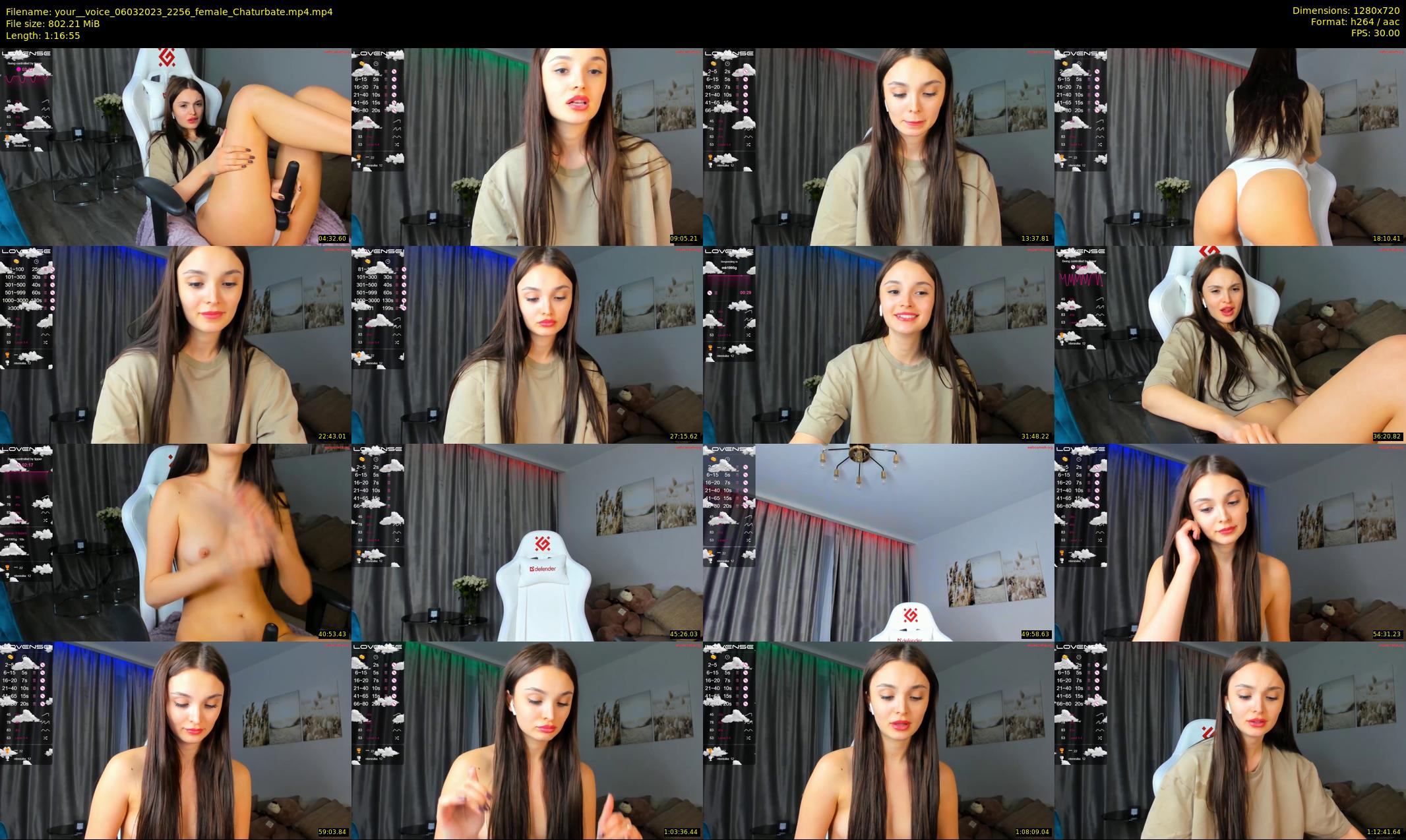your__voice — 77 minute Chaturbate female cam show recording, 720p, Mar 6, 2023