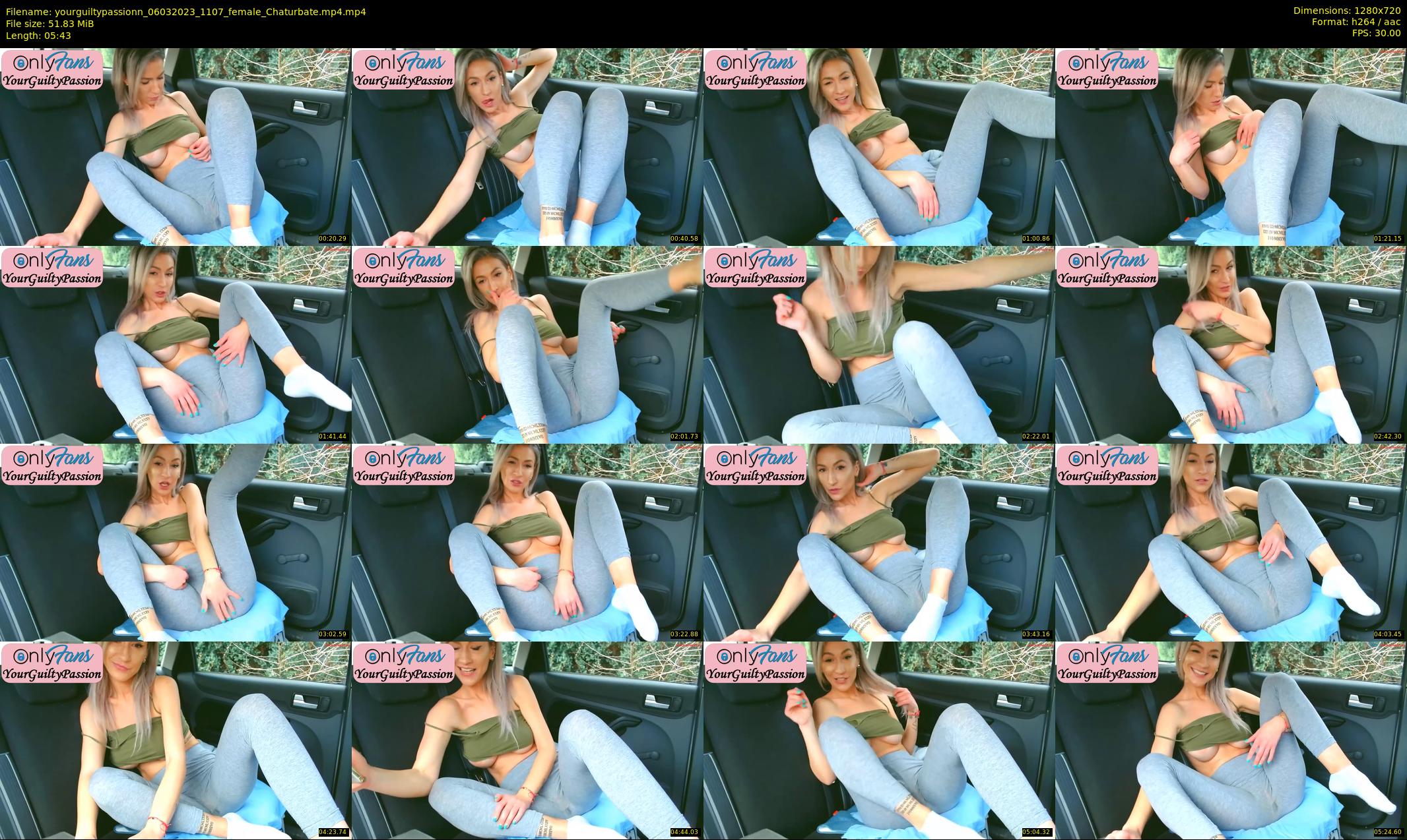 yourguiltypassionn — 6 minute Chaturbate female cam show recording, 720p, Mar 6, 2023