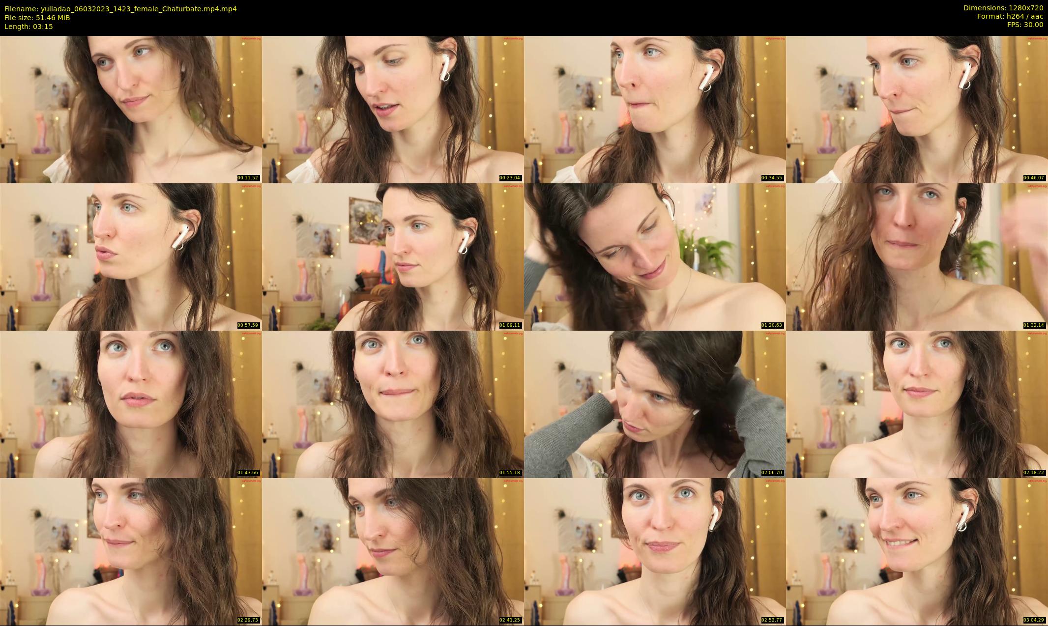 yulladao — 4 minute Chaturbate female cam show recording, 720p, Mar 6, 2023