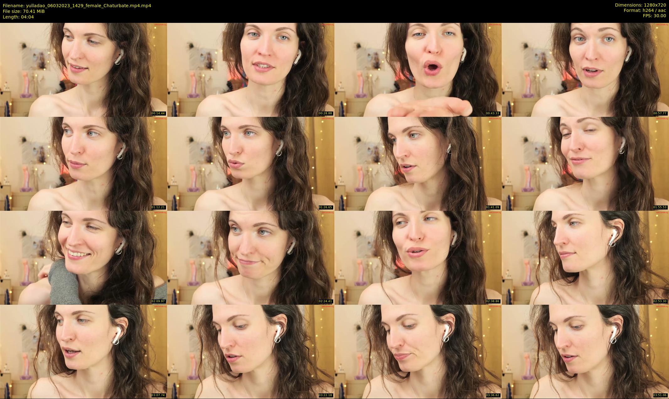 yulladao — 5 minute Chaturbate female cam show recording, 720p, Mar 6, 2023