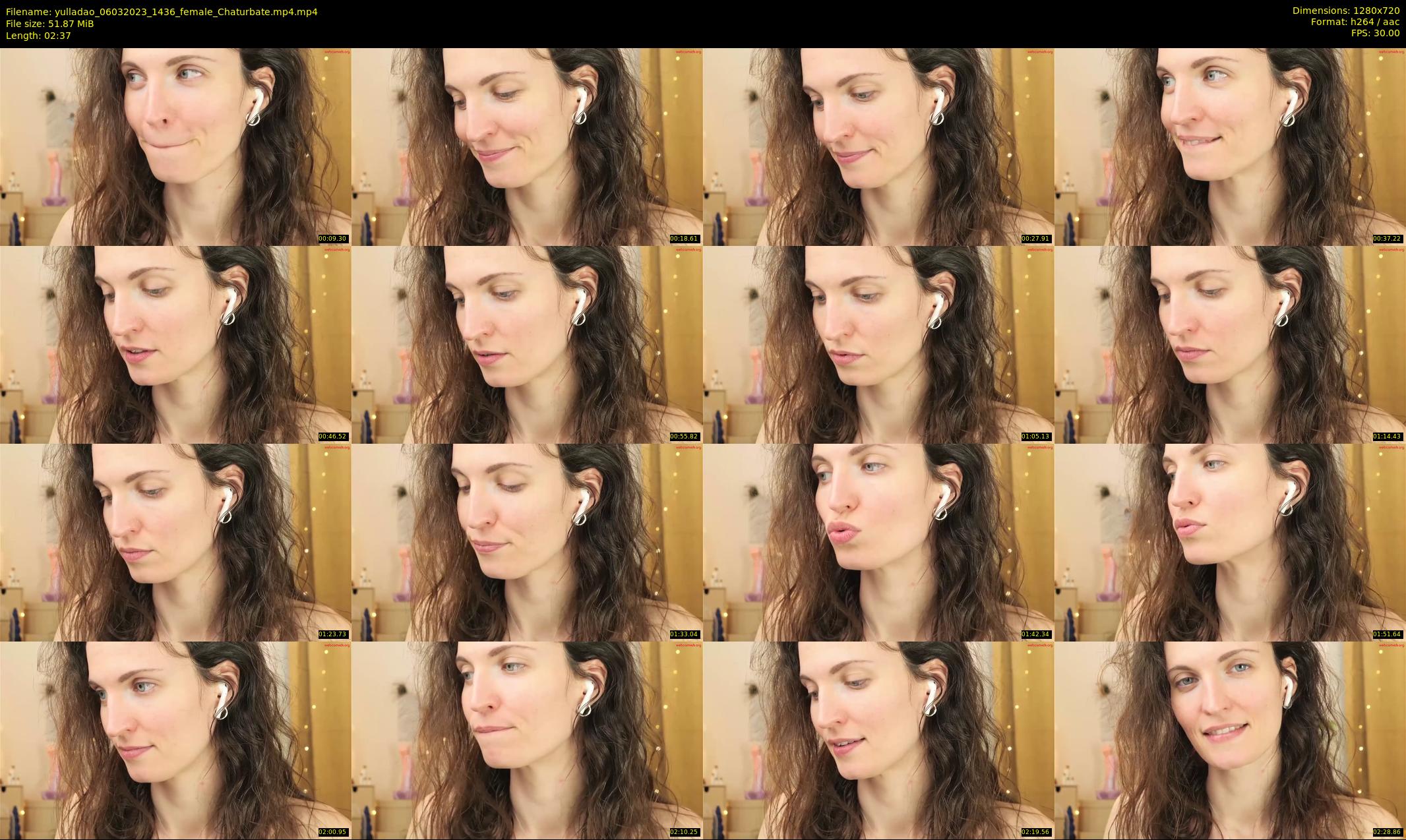 yulladao — 3 minute Chaturbate female cam show recording, 720p, Mar 6, 2023