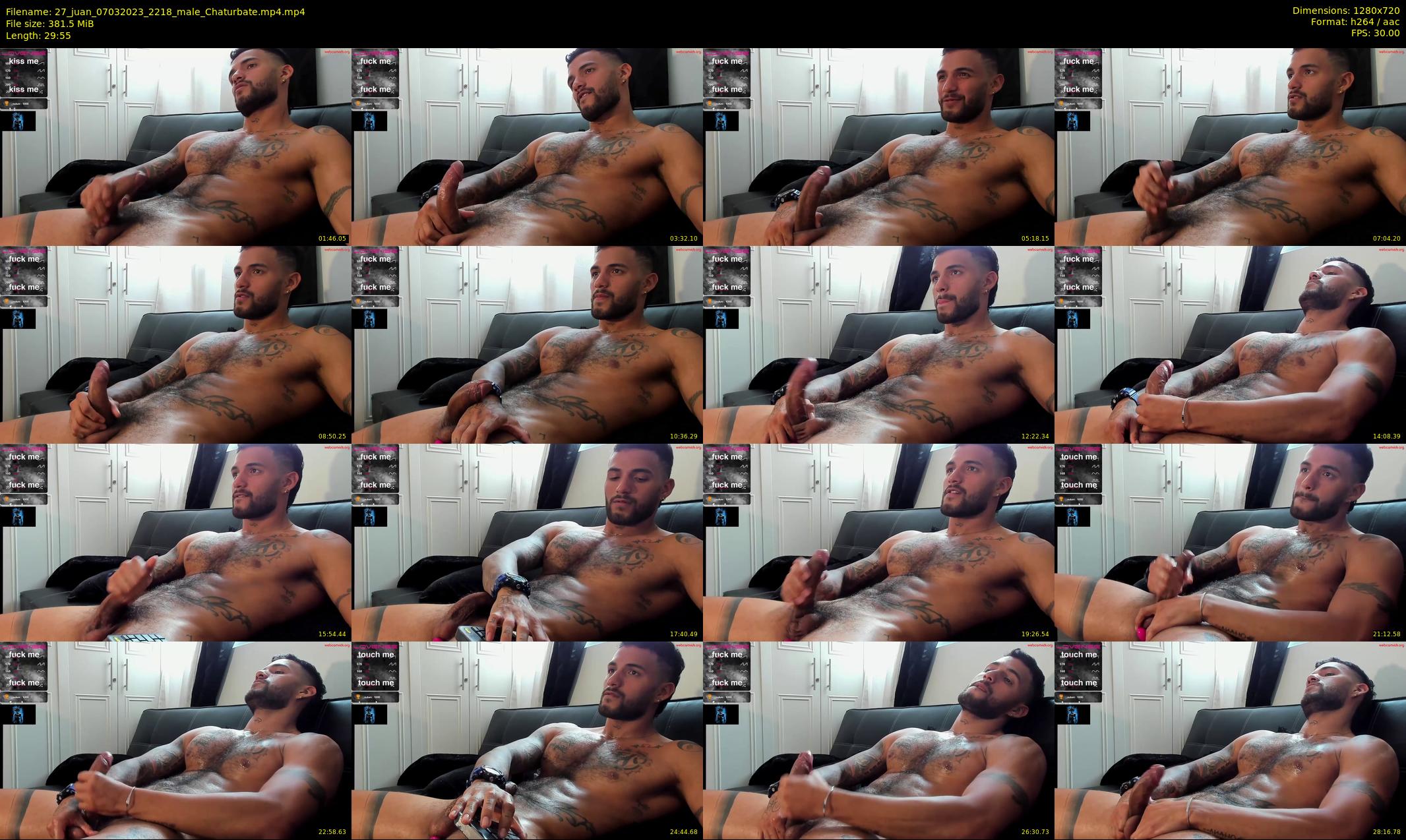 27_juan — 30 minute Chaturbate male cam show recording, 720p, Mar 7, 2023