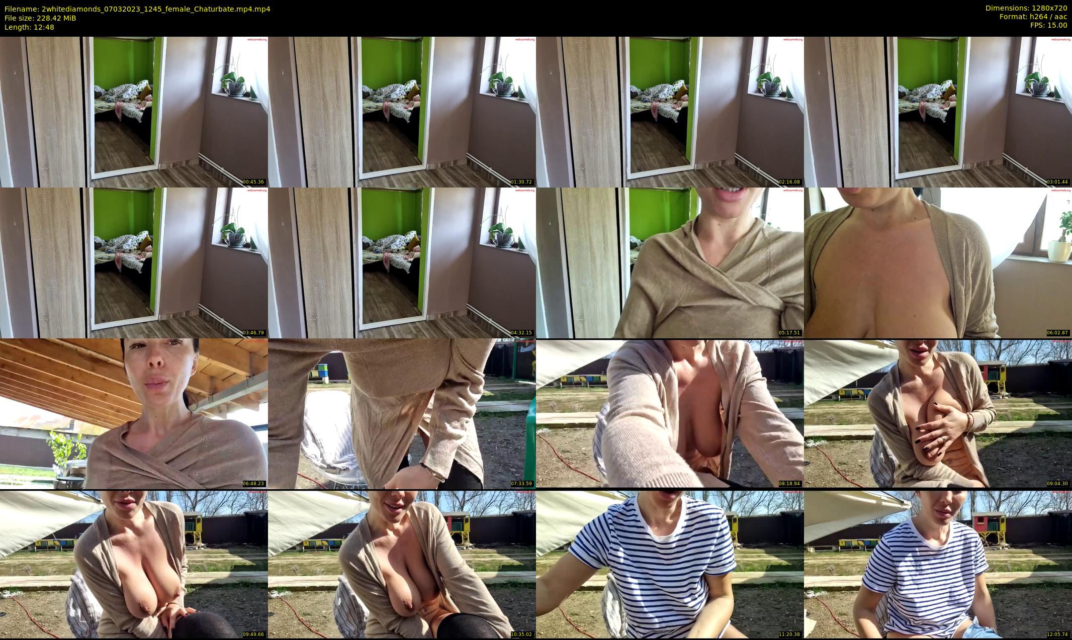 2whitediamonds — 13 minute Chaturbate couple cam show recording, 720p, Mar 7, 2023