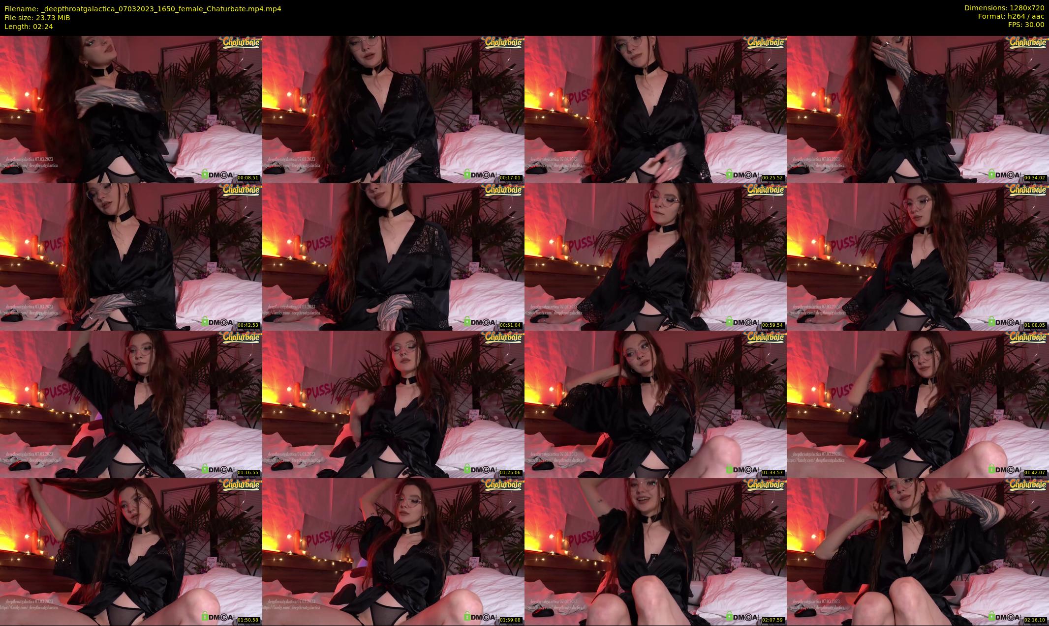 _deepthroatgalactica — 3 minute Chaturbate couple cam show recording, 720p, Mar 7, 2023