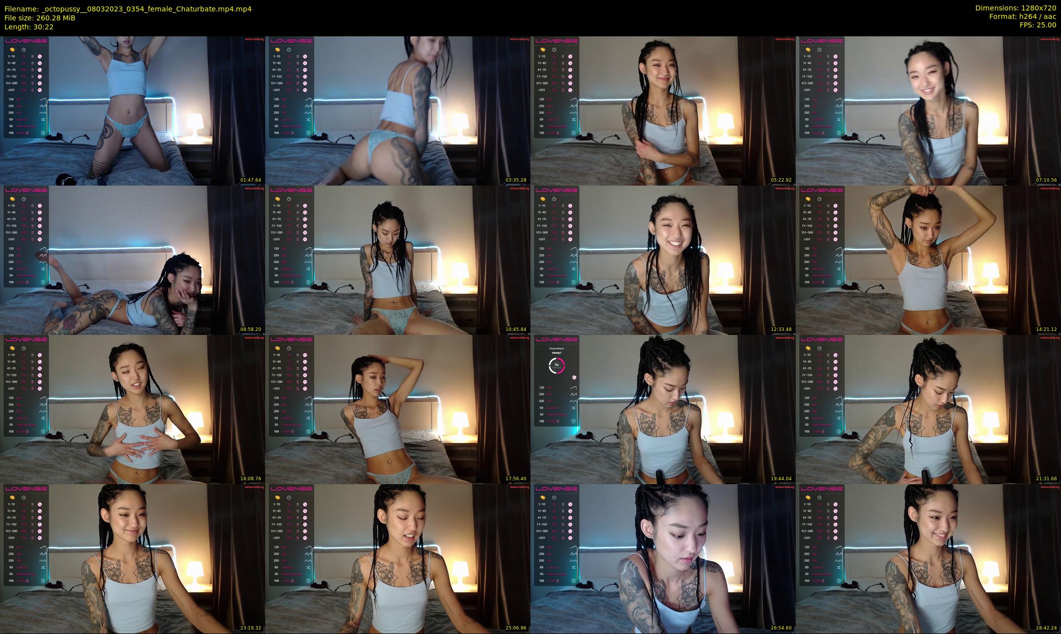 _octopussy_ — 31 minute Chaturbate female cam show recording, 720p, Mar 8, 2023