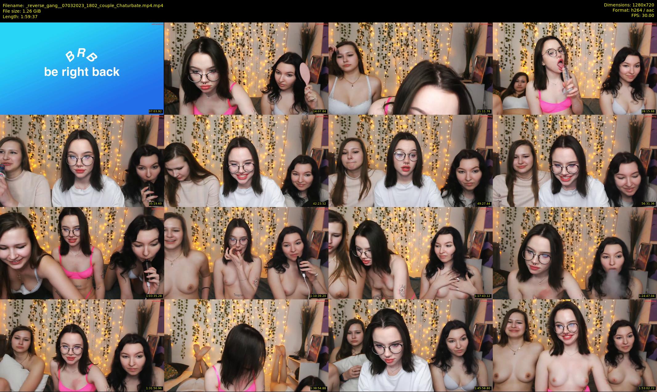 _reverse_gang_ — 120 minute Chaturbate couple cam show recording, 720p, Mar 7, 2023