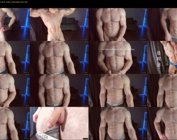 adam_muscle_ — 34 minute Chaturbate male cam show recording, 720p, Mar 8, 2023