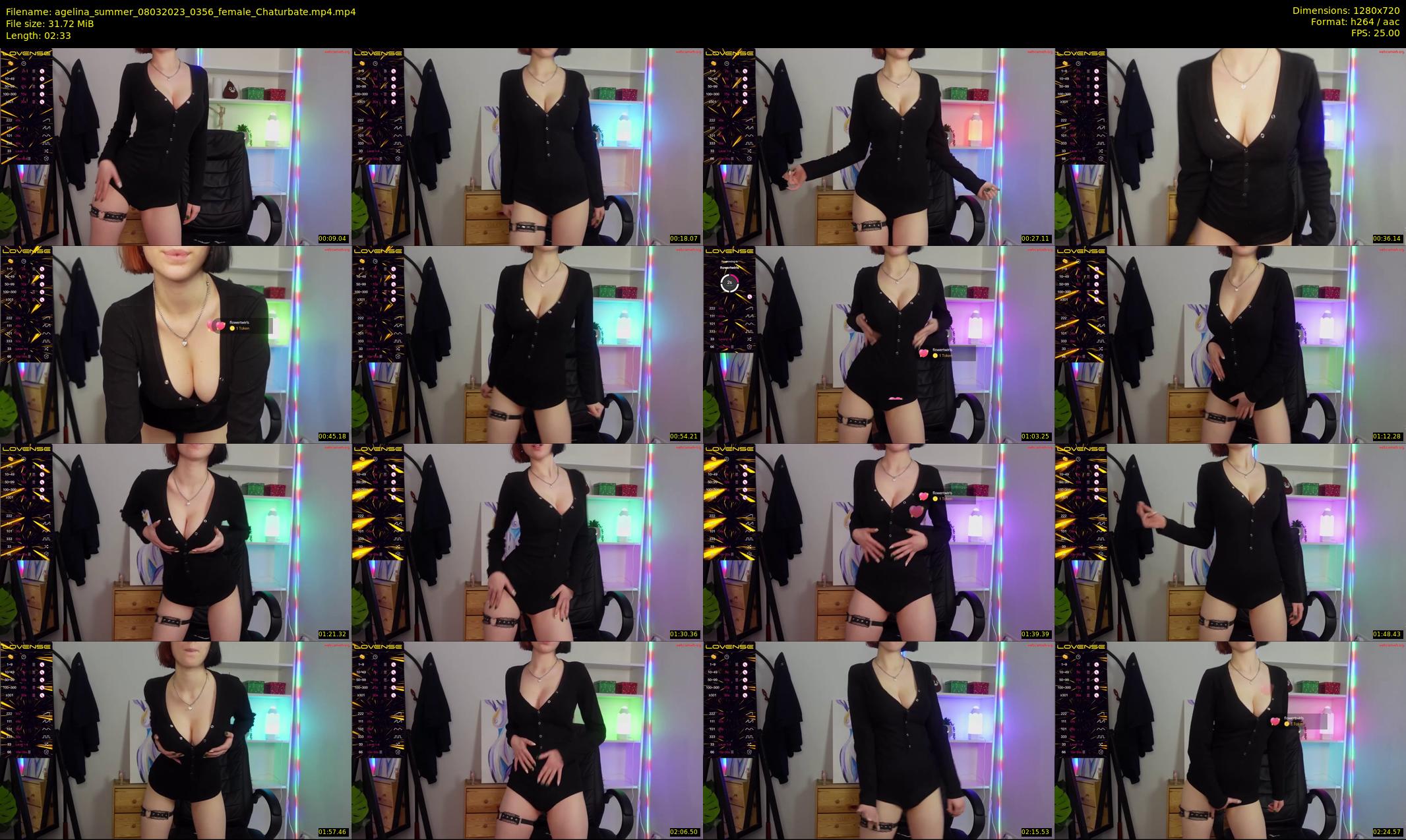 agelina_summer — 3 minute Chaturbate female cam show recording, 720p, Mar 8, 2023