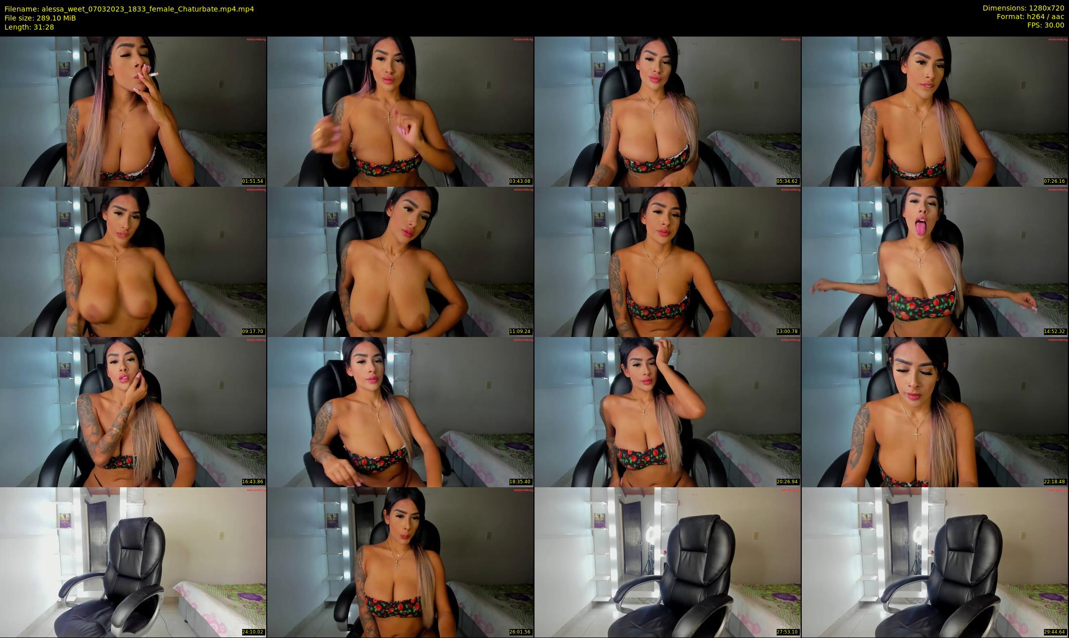 alessa_weet — 32 minute Chaturbate female cam show recording, 720p, Mar 7, 2023