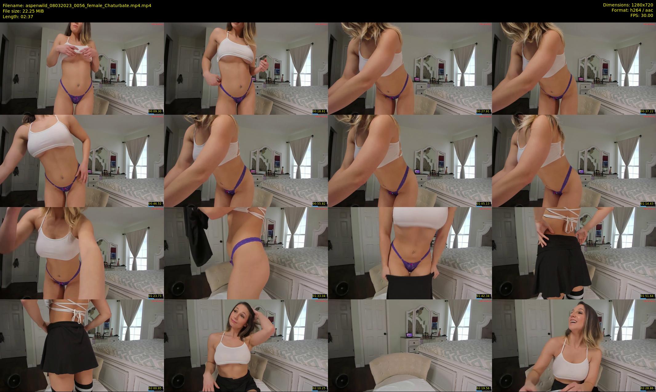 aspenwild — 3 minute Chaturbate female cam show recording, 720p, Mar 8, 2023