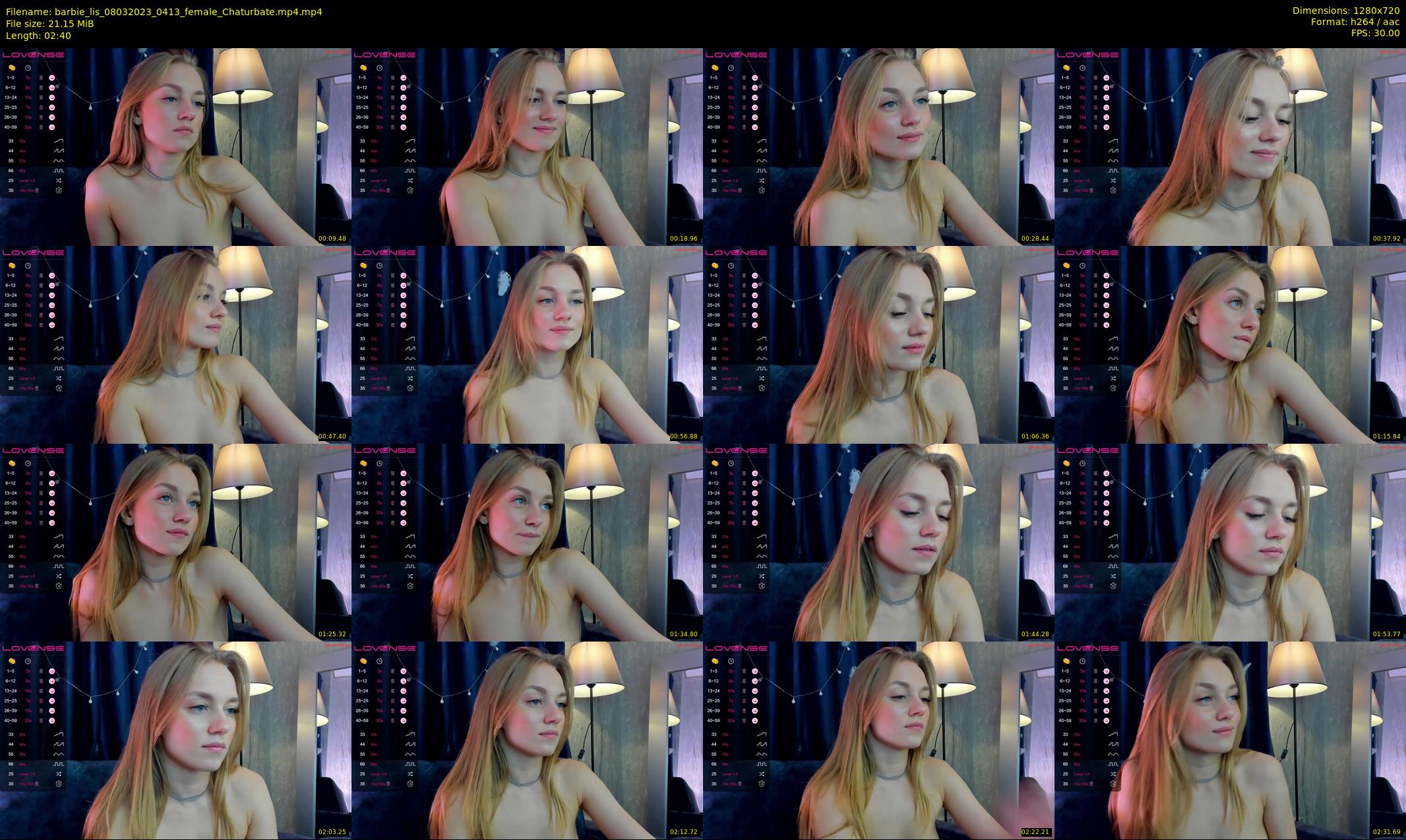 barbie_lis — 3 minute Chaturbate female cam show recording, 720p, Mar 8, 2023