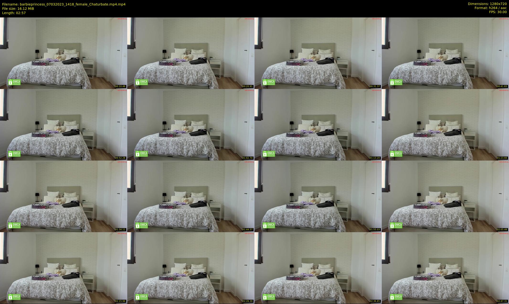 barbieprincess — 3 minute Chaturbate female cam show recording, 720p, Mar 7, 2023