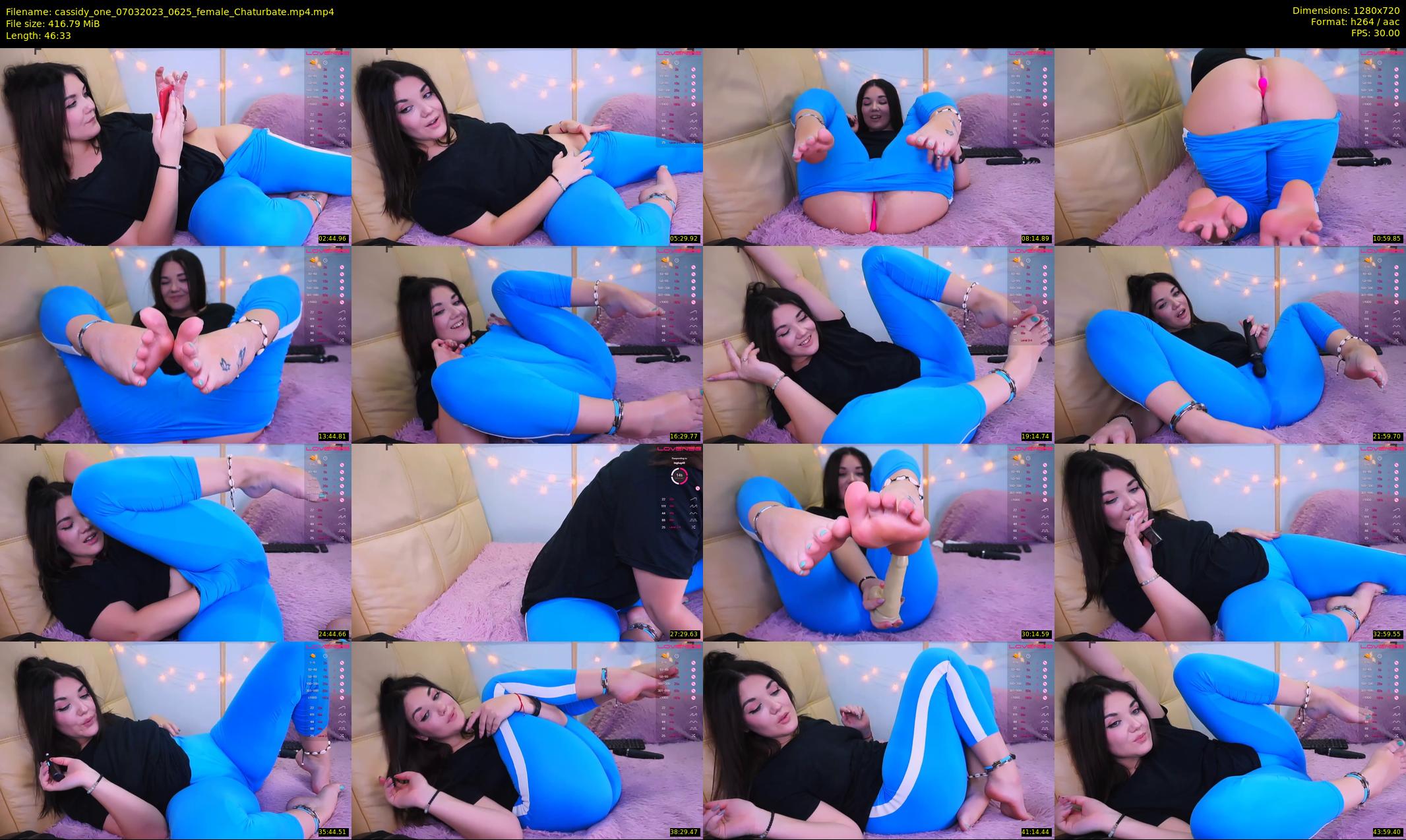 cassidy_one — 47 minute Chaturbate female cam show recording, 720p, Mar 7, 2023