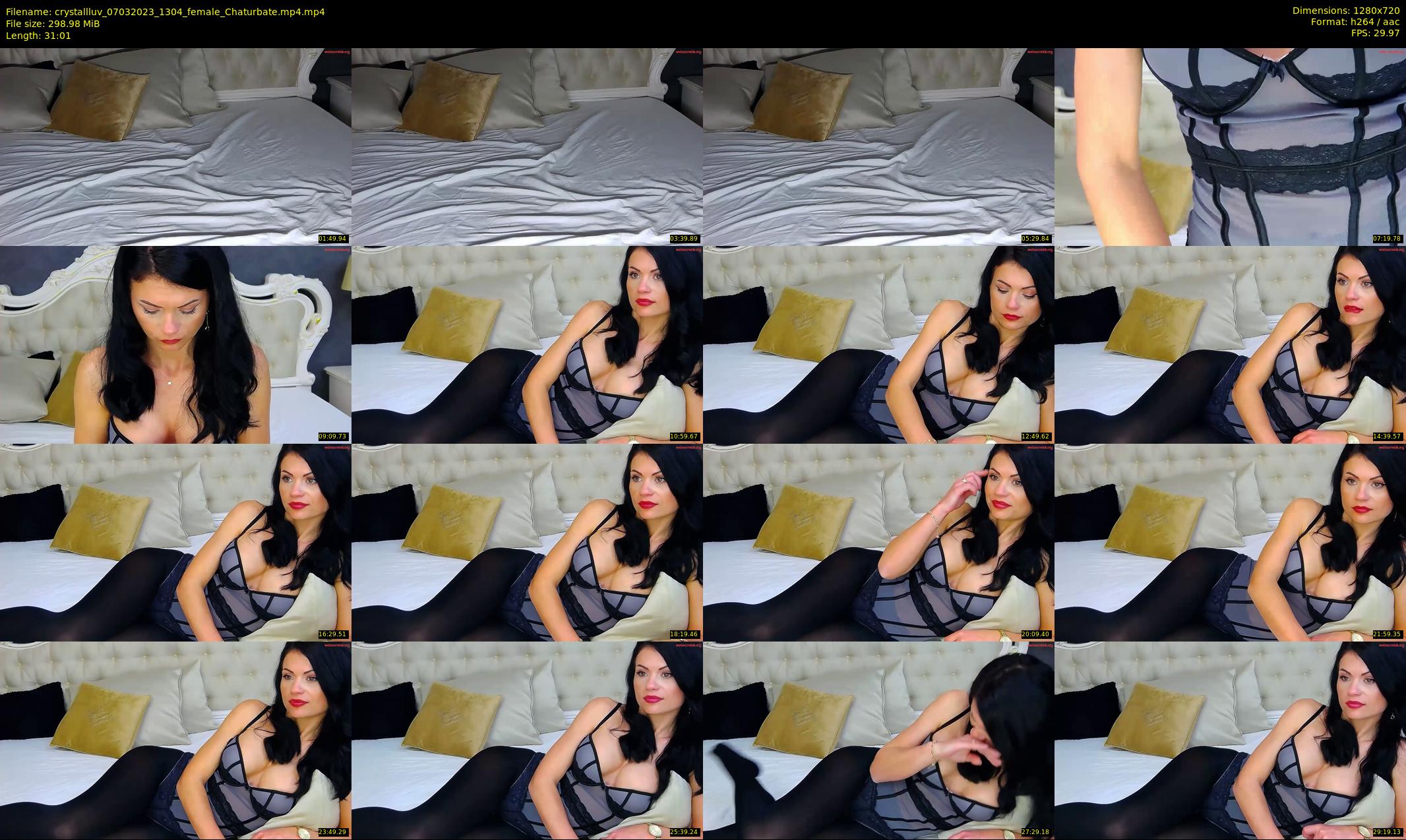 crystallluv — 32 minute Chaturbate female cam show recording, 720p, Mar 7, 2023