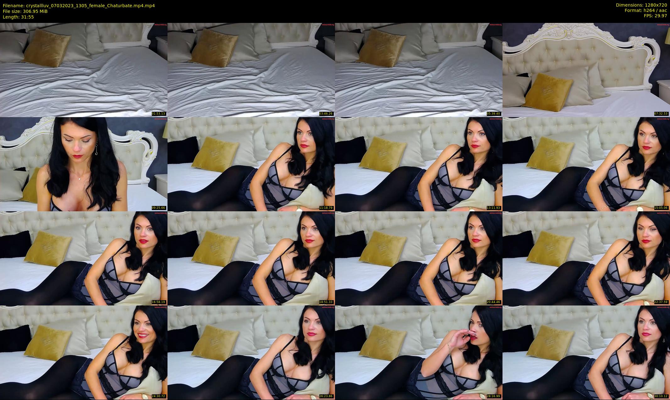 crystallluv — 32 minute Chaturbate female cam show recording, 720p, Mar 7, 2023
