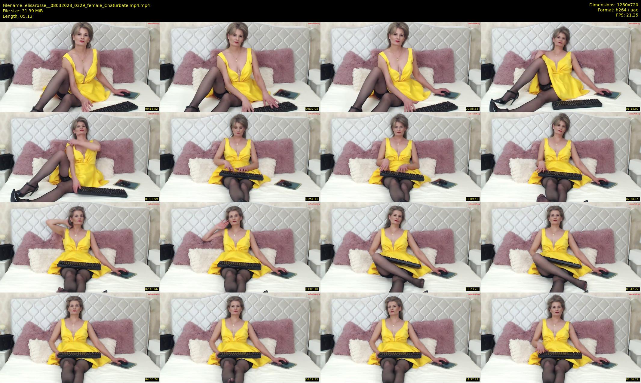 elisarosse_ — 6 minute Chaturbate female cam show recording, 720p, Mar 8, 2023