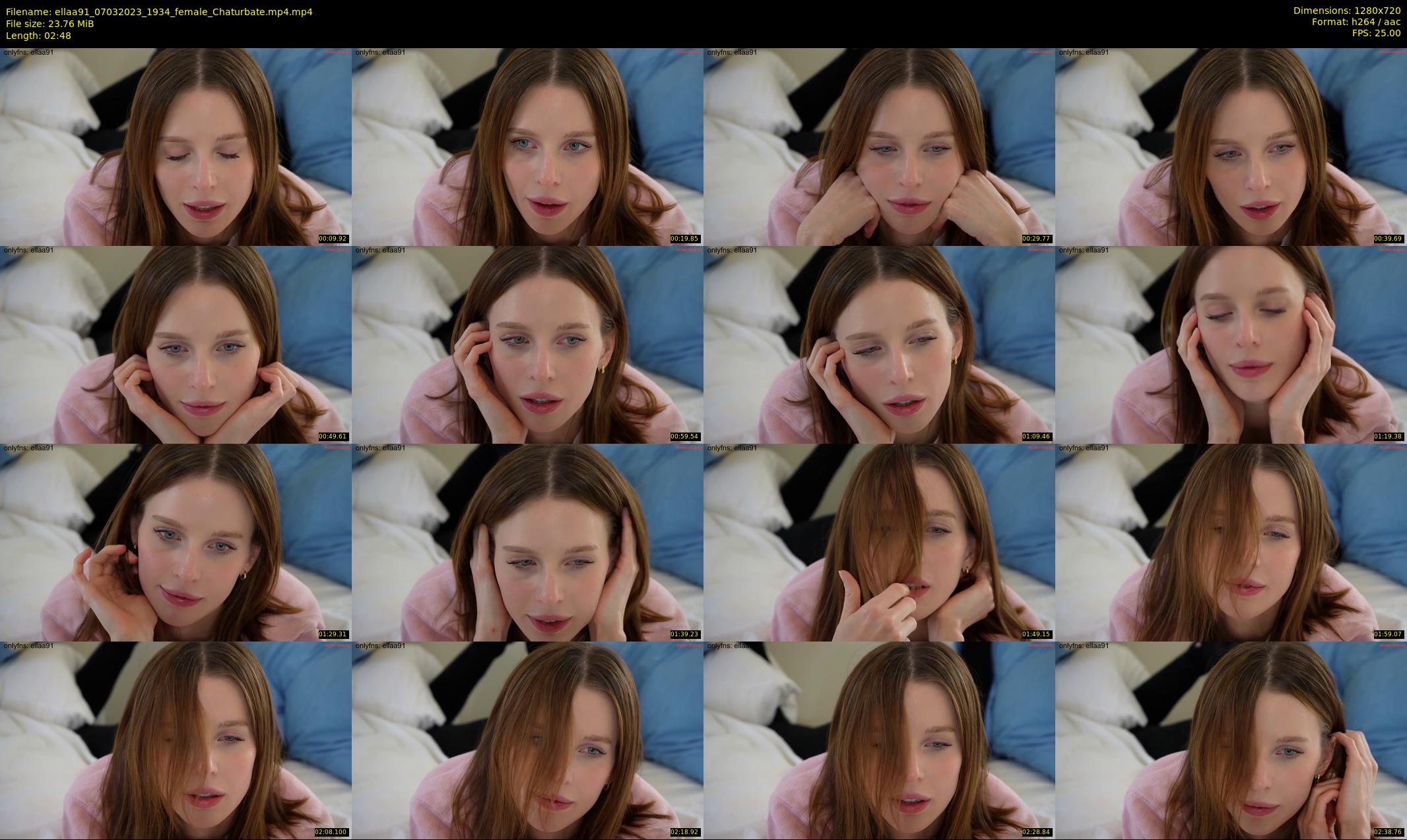 ellaa91 — 3 minute Chaturbate female cam show recording, 720p, Mar 7, 2023