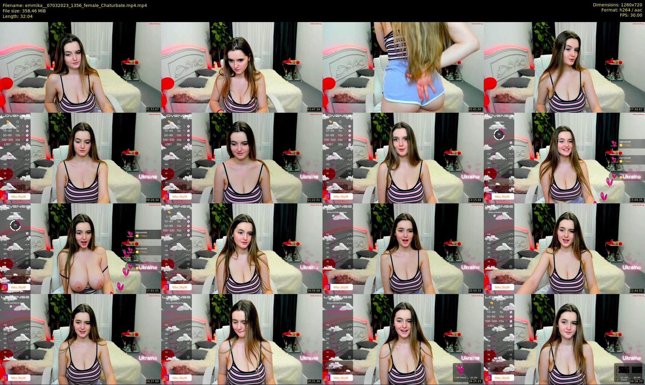 emmika_ — 33 minute Chaturbate female cam show recording, 720p, Mar 7, 2023
