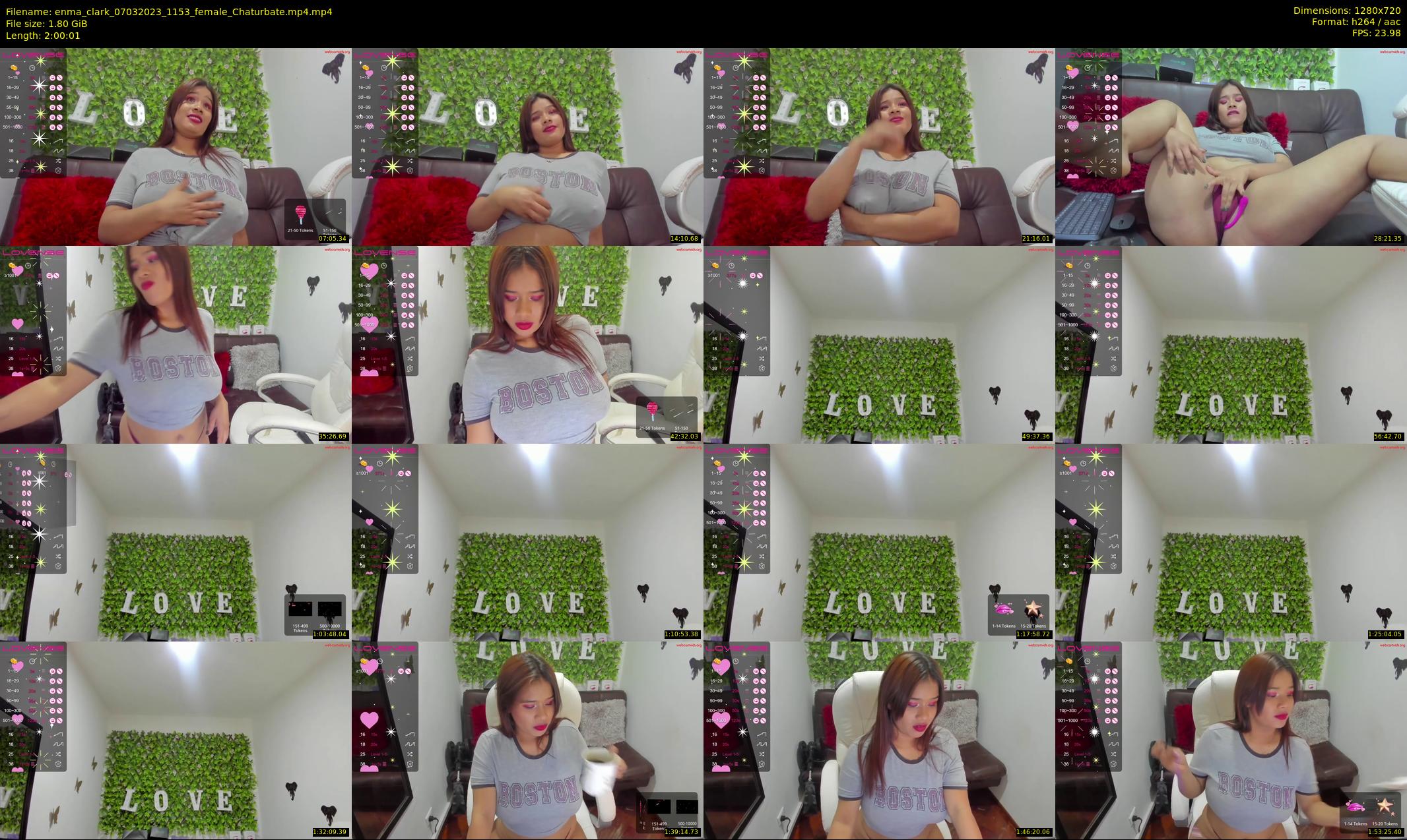 enma_clark — 121 minute Chaturbate female cam show recording, 720p, Mar 7, 2023