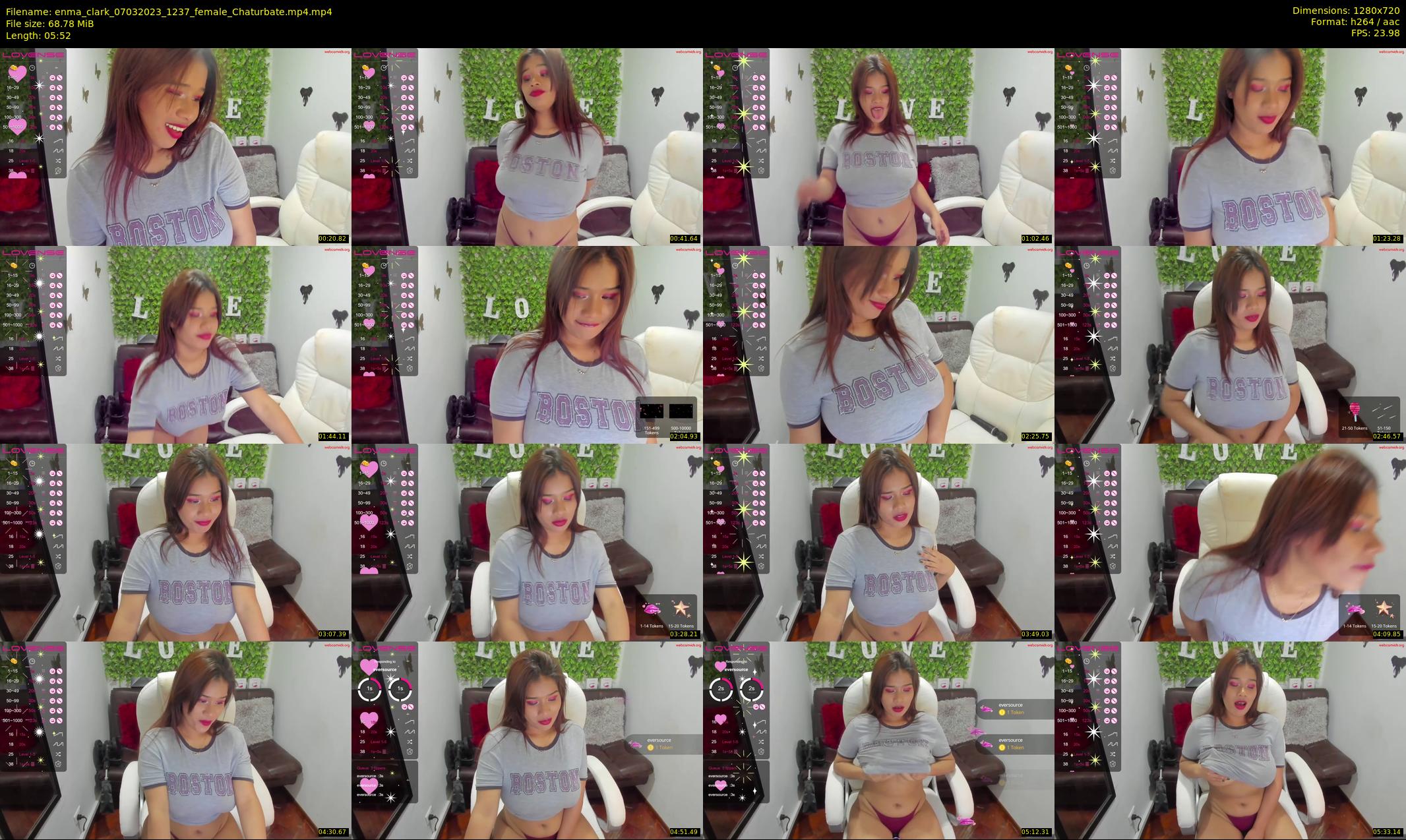 enma_clark — 6 minute Chaturbate female cam show recording, 720p, Mar 7, 2023