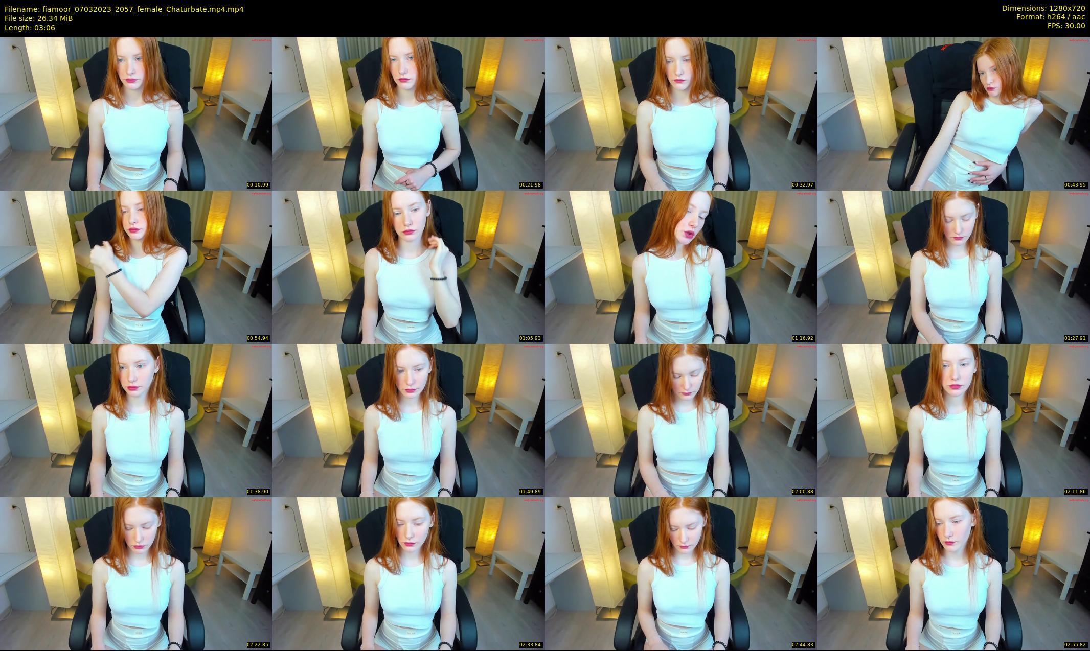 fiamoor — 4 minute Chaturbate female cam show recording, 720p, Mar 7, 2023