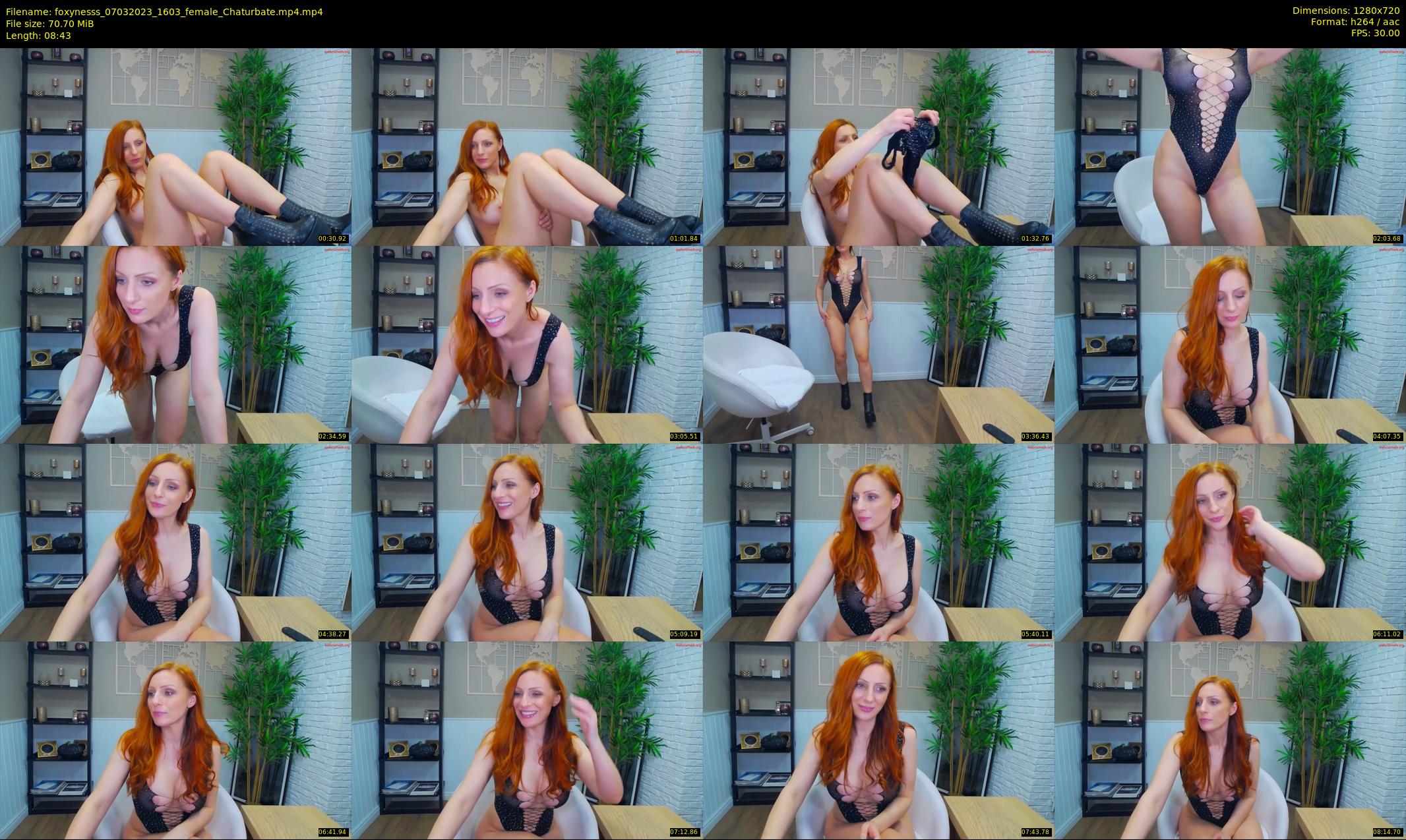 foxynesss — 9 minute Chaturbate female cam show recording, 720p, Mar 7, 2023