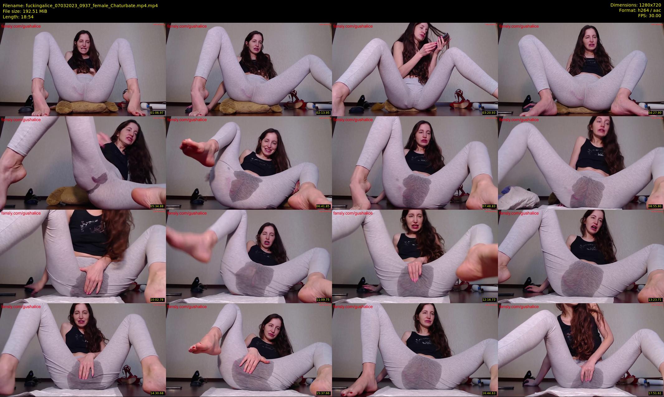 fuckingalice — 19 minute Chaturbate female cam show recording, 720p, Mar 7, 2023