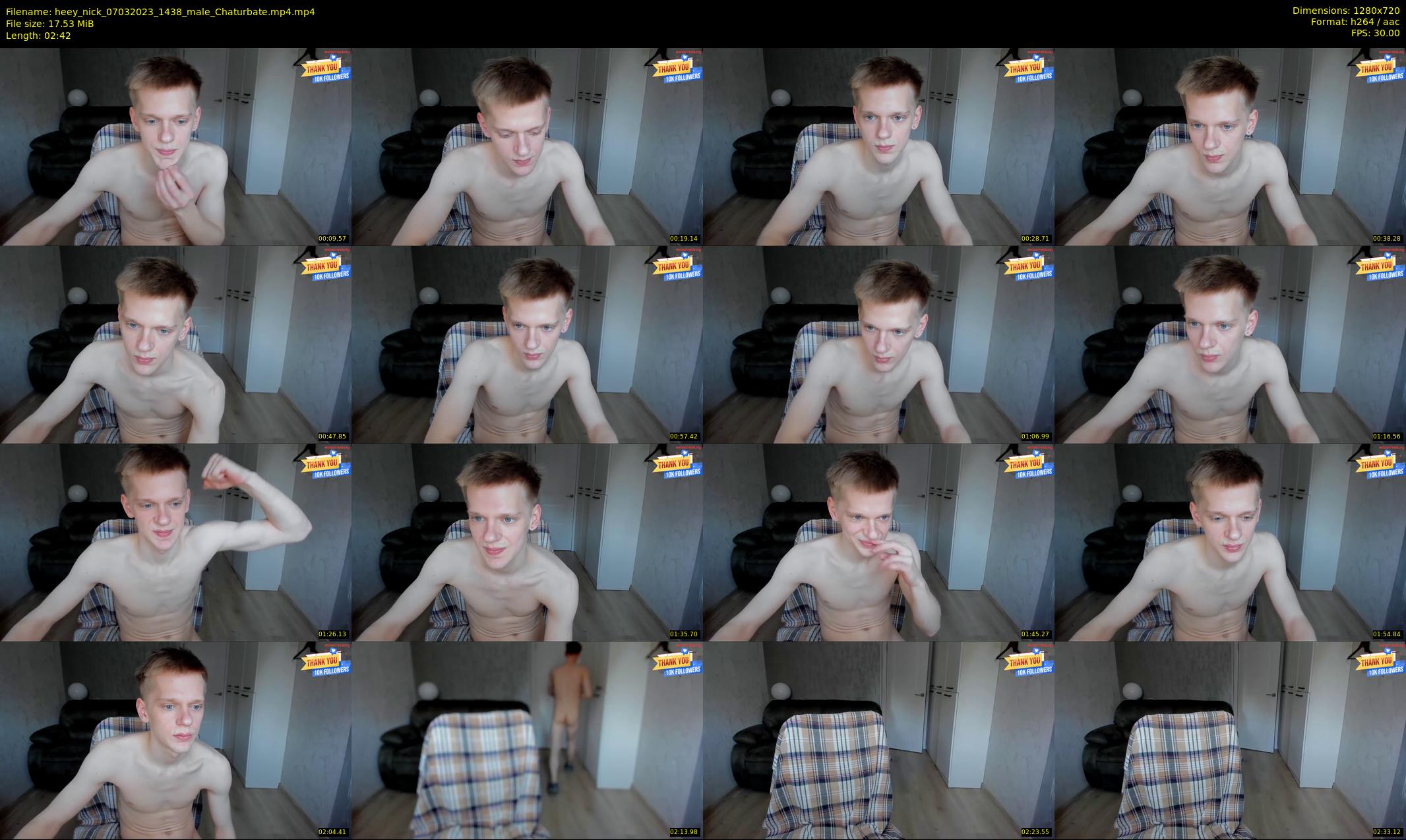 heey_nick — 3 minute Chaturbate male cam show recording, 720p, Mar 7, 2023