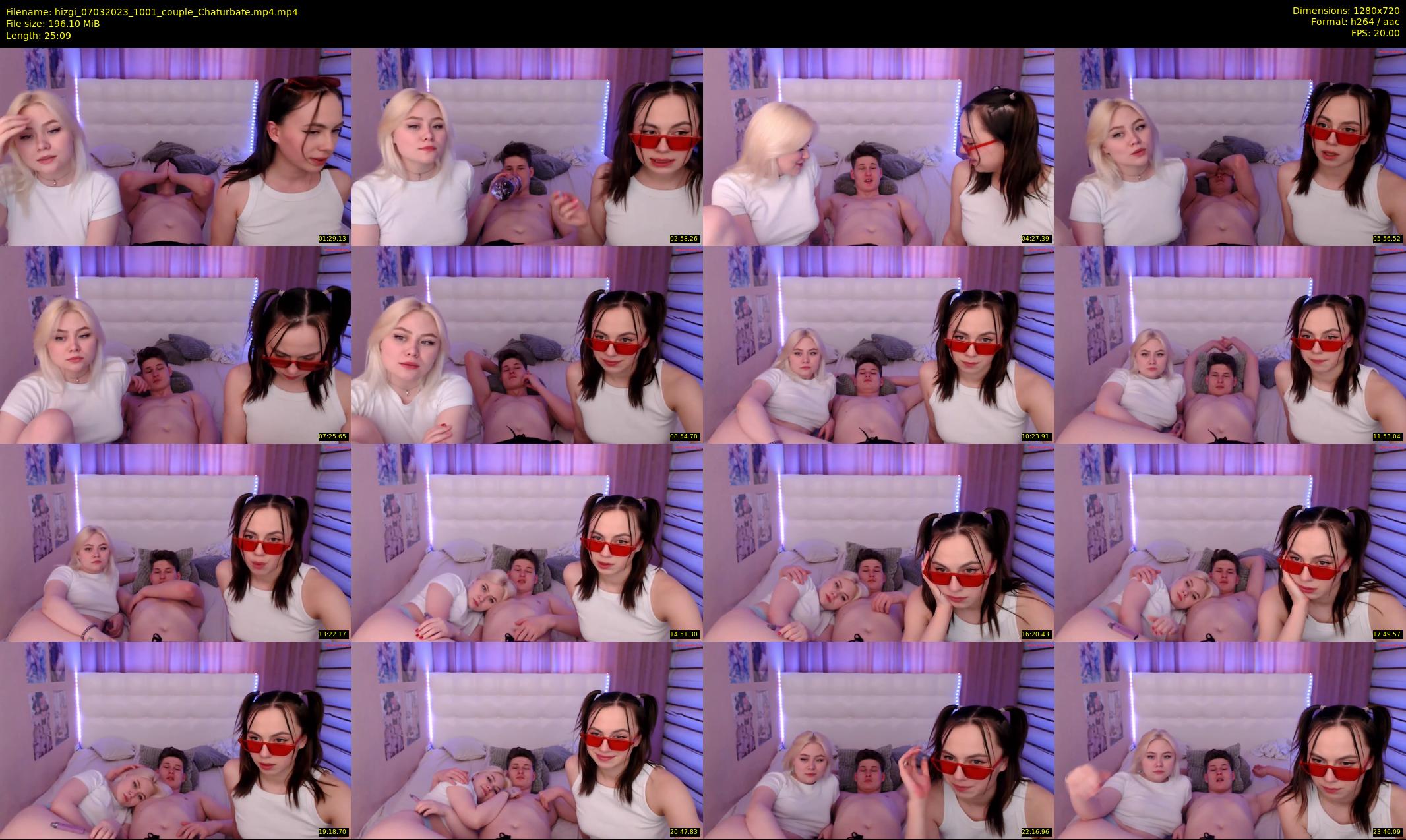 hizgi — 26 minute Chaturbate couple cam show recording, 720p, Mar 7, 2023