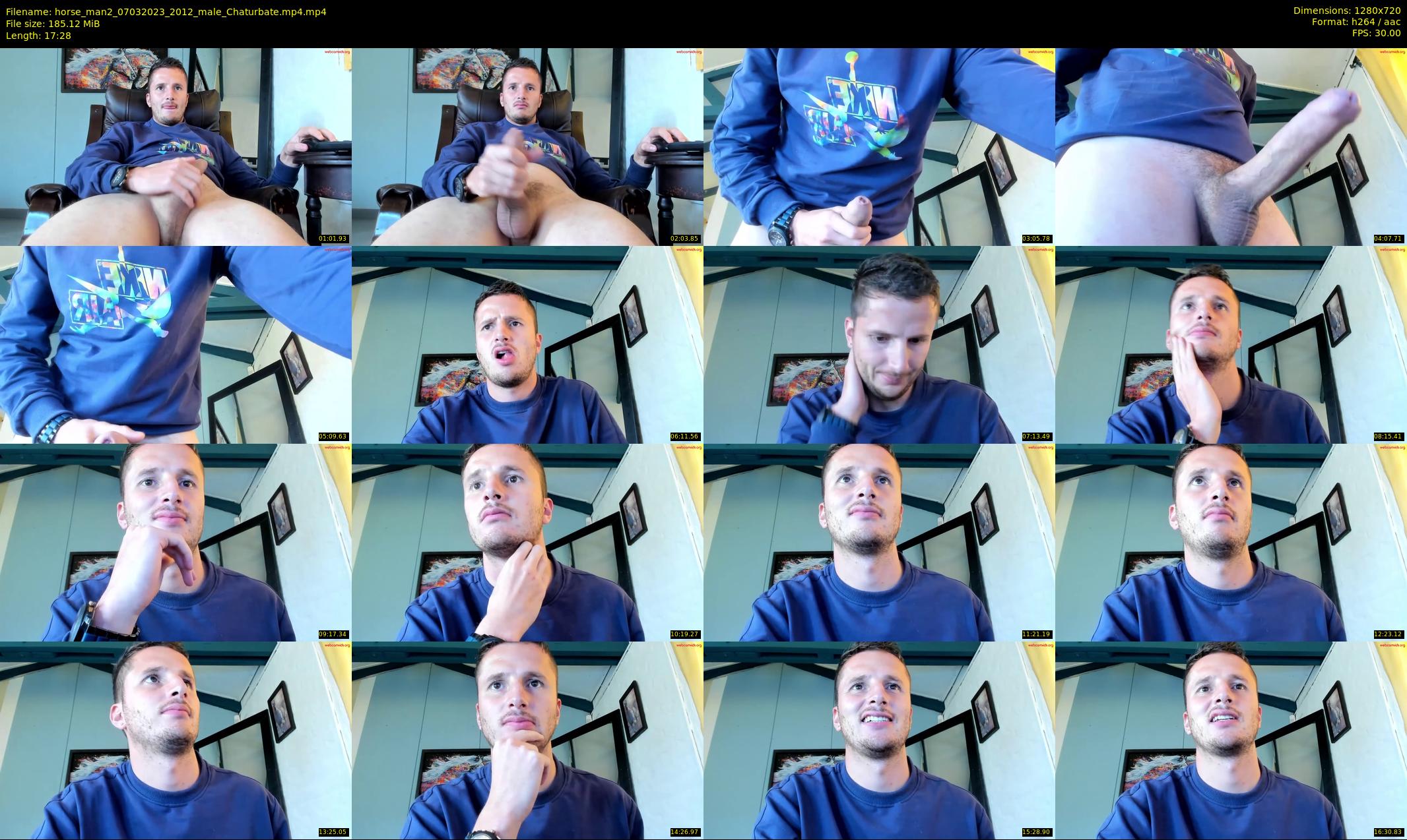horse_man2 — 18 minute Chaturbate male cam show recording, 720p, Mar 7, 2023