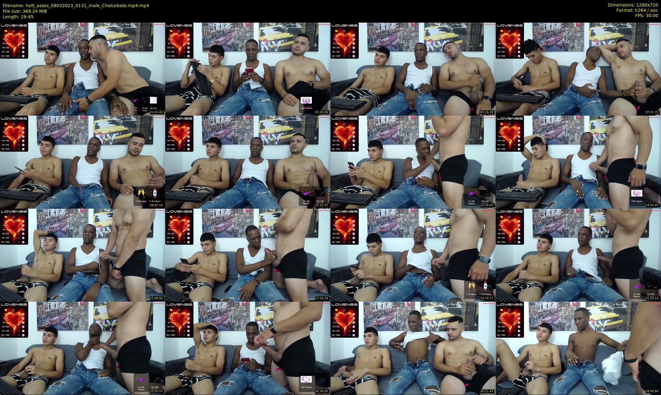 hott_asses — 30 minute Chaturbate male cam show recording, 720p, Mar 8, 2023