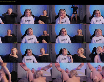 hottyblonds — 60 minute Chaturbate couple cam show recording, 720p, Mar 8, 2023