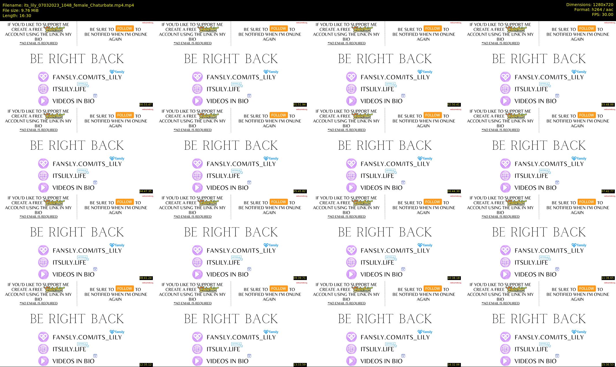 its_lily — 17 minute Chaturbate female cam show recording, 720p, Mar 7, 2023