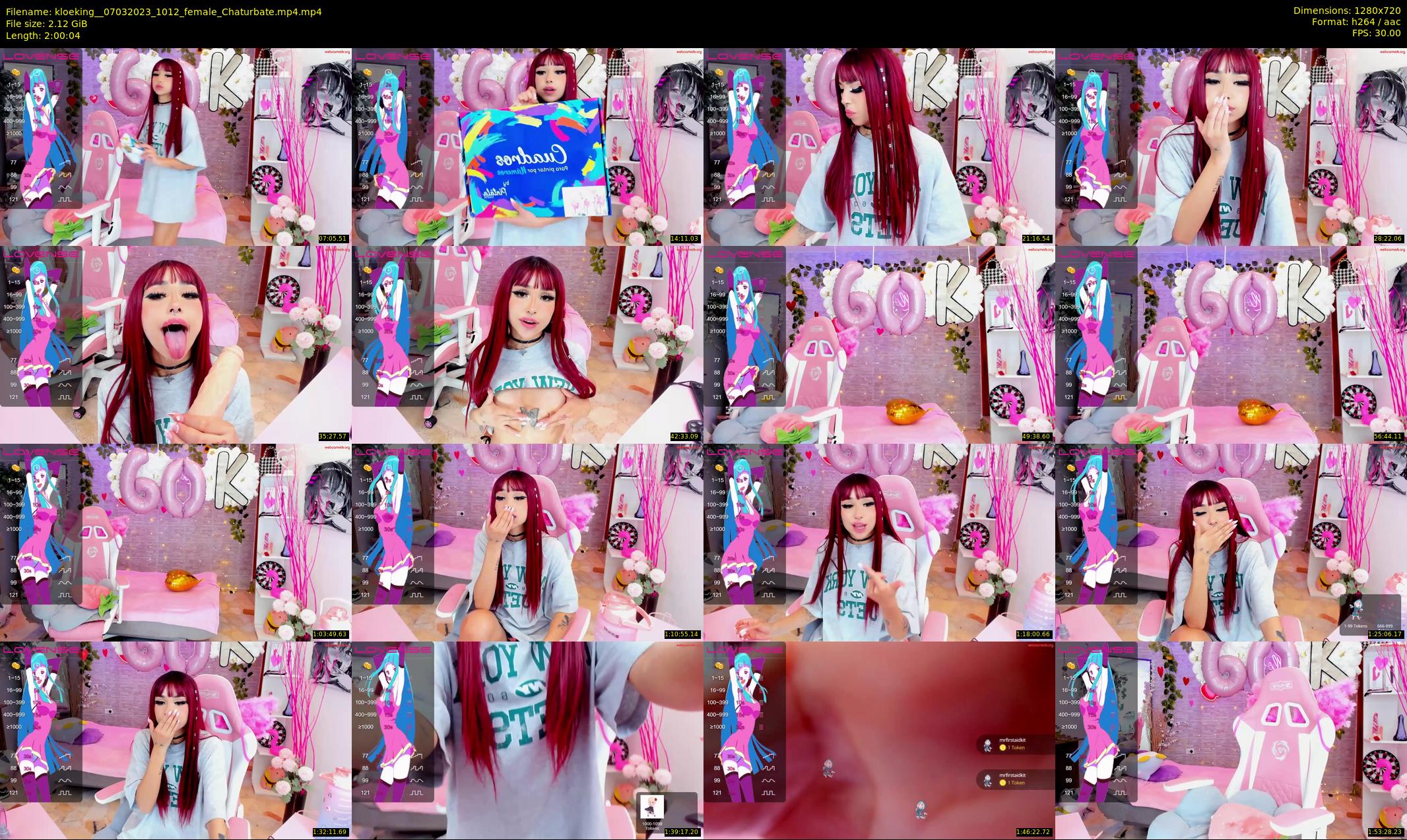 kloeking_ — 121 minute Chaturbate female cam show recording, 720p, Mar 7, 2023