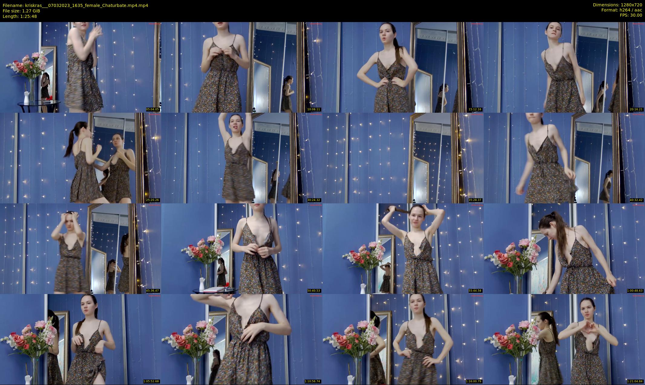 kriskras__ — 86 minute Chaturbate female cam show recording, 720p, Mar 7, 2023
