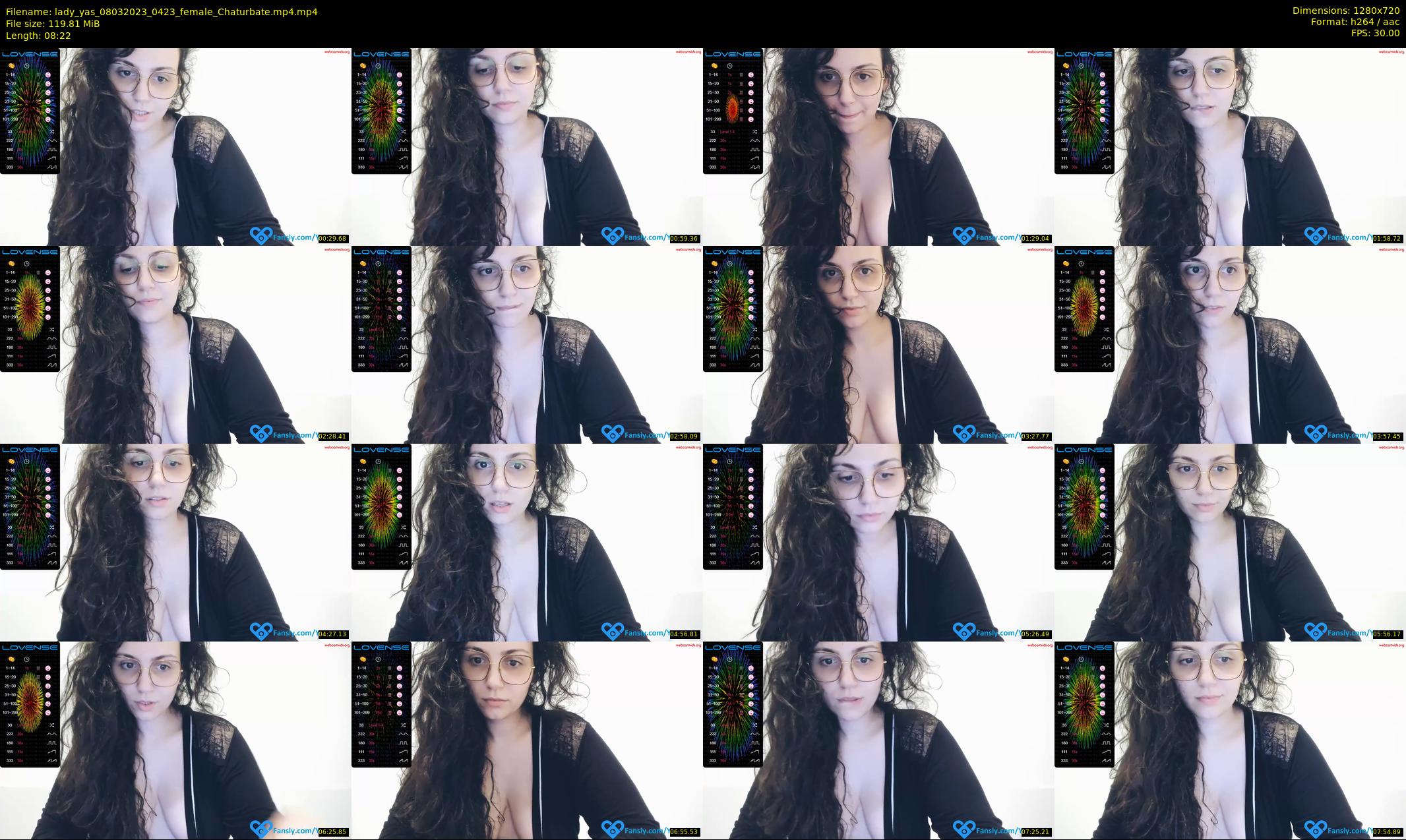lady_yas — 9 minute Chaturbate female cam show recording, 720p, Mar 8, 2023